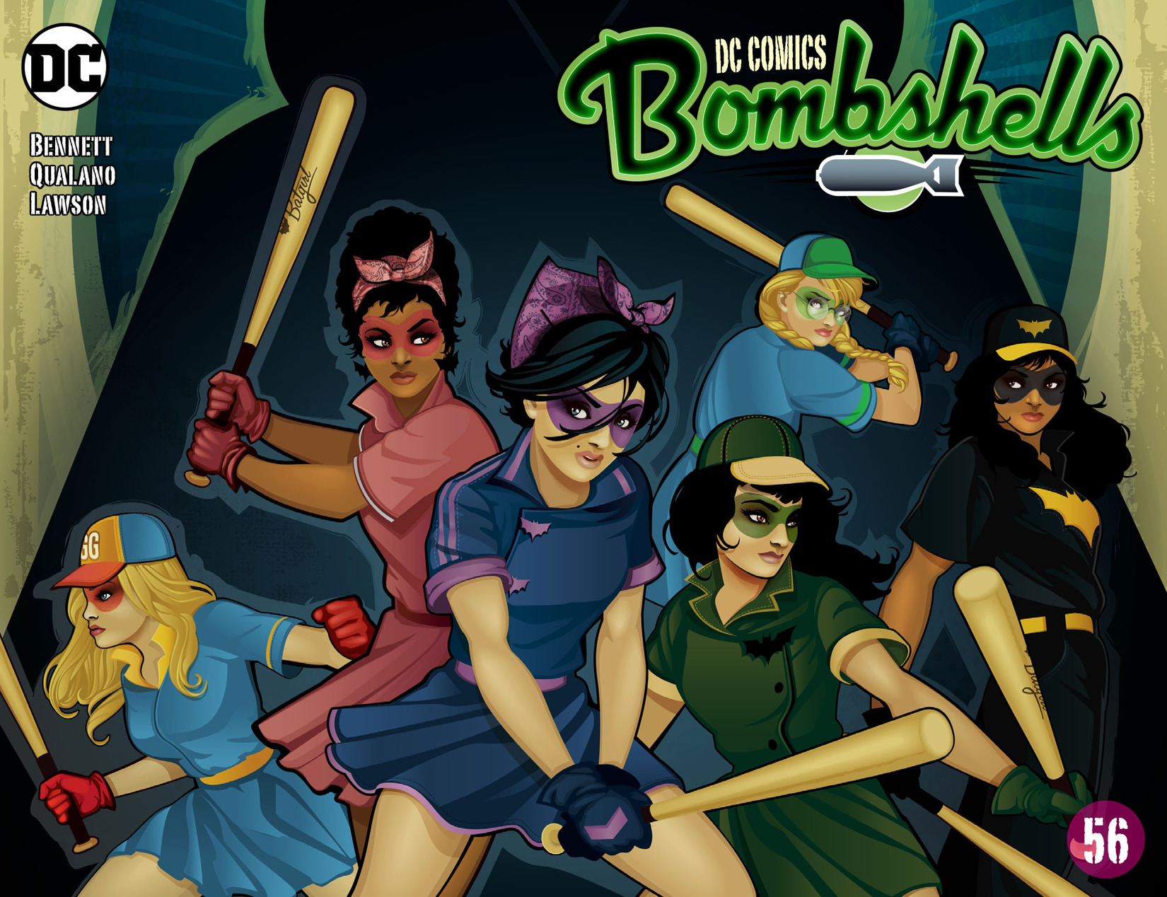 Read online DC Comics: Bombshells comic -  Issue #56 - 1