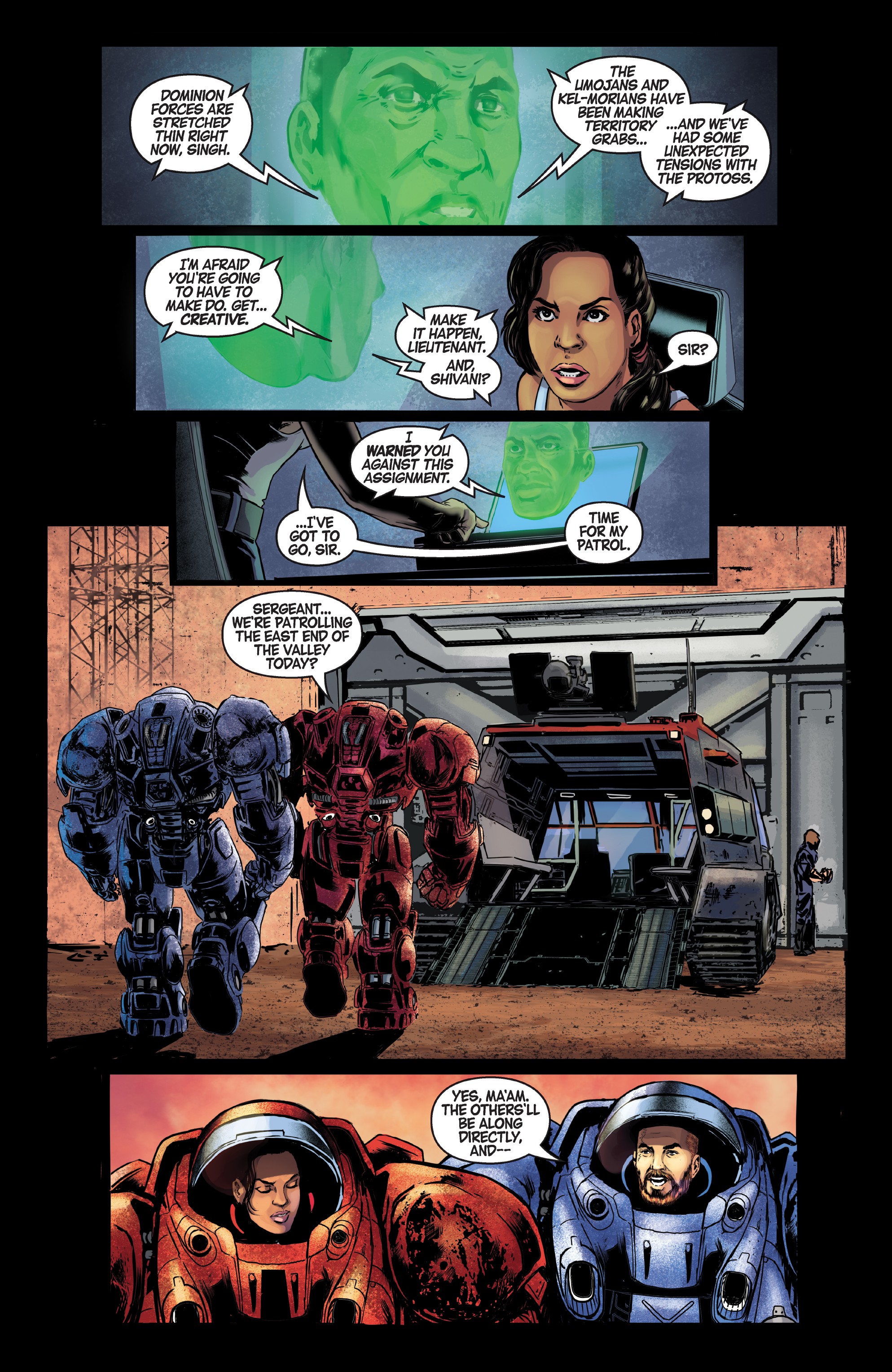 Read online StarCraft: Soldiers comic -  Issue #2 - 23