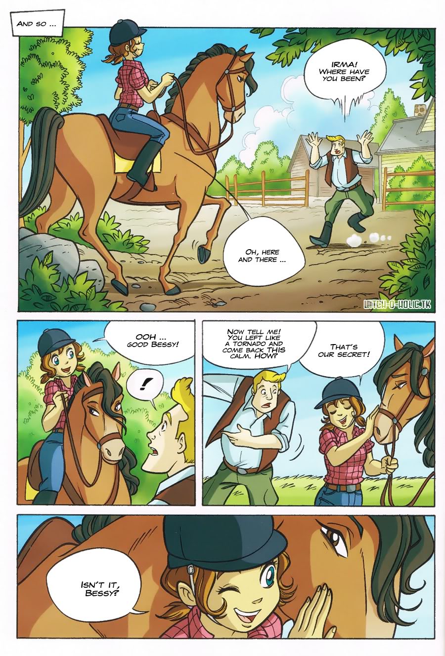 Read online W.i.t.c.h. comic -  Issue #112 - 16