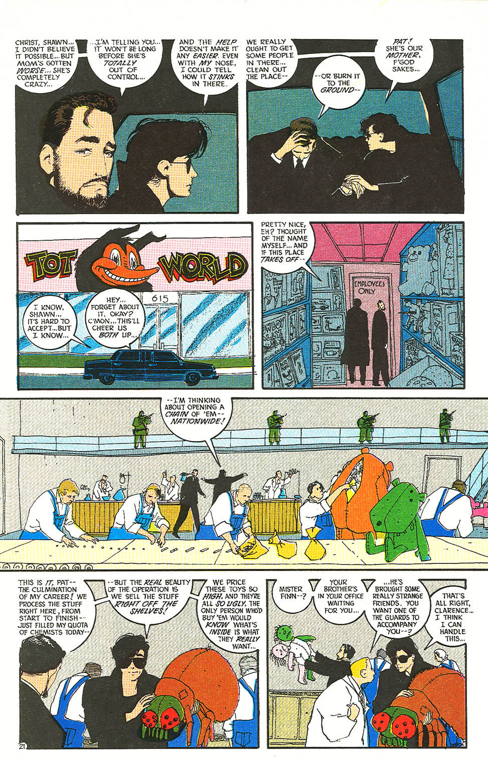 Read online The Shadow (1987) comic -  Issue #11 - 23