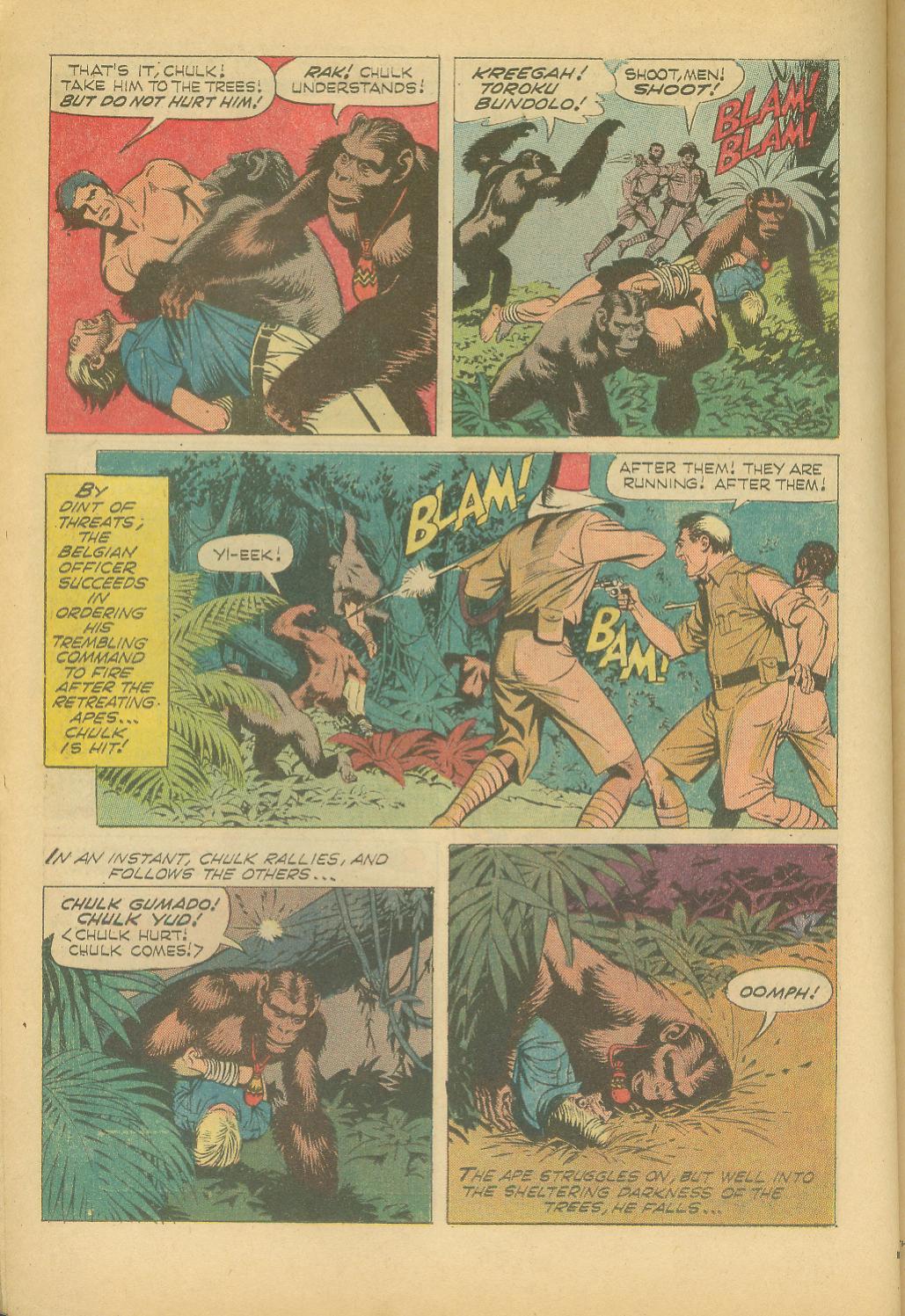 Read online Tarzan (1962) comic -  Issue #161 - 22