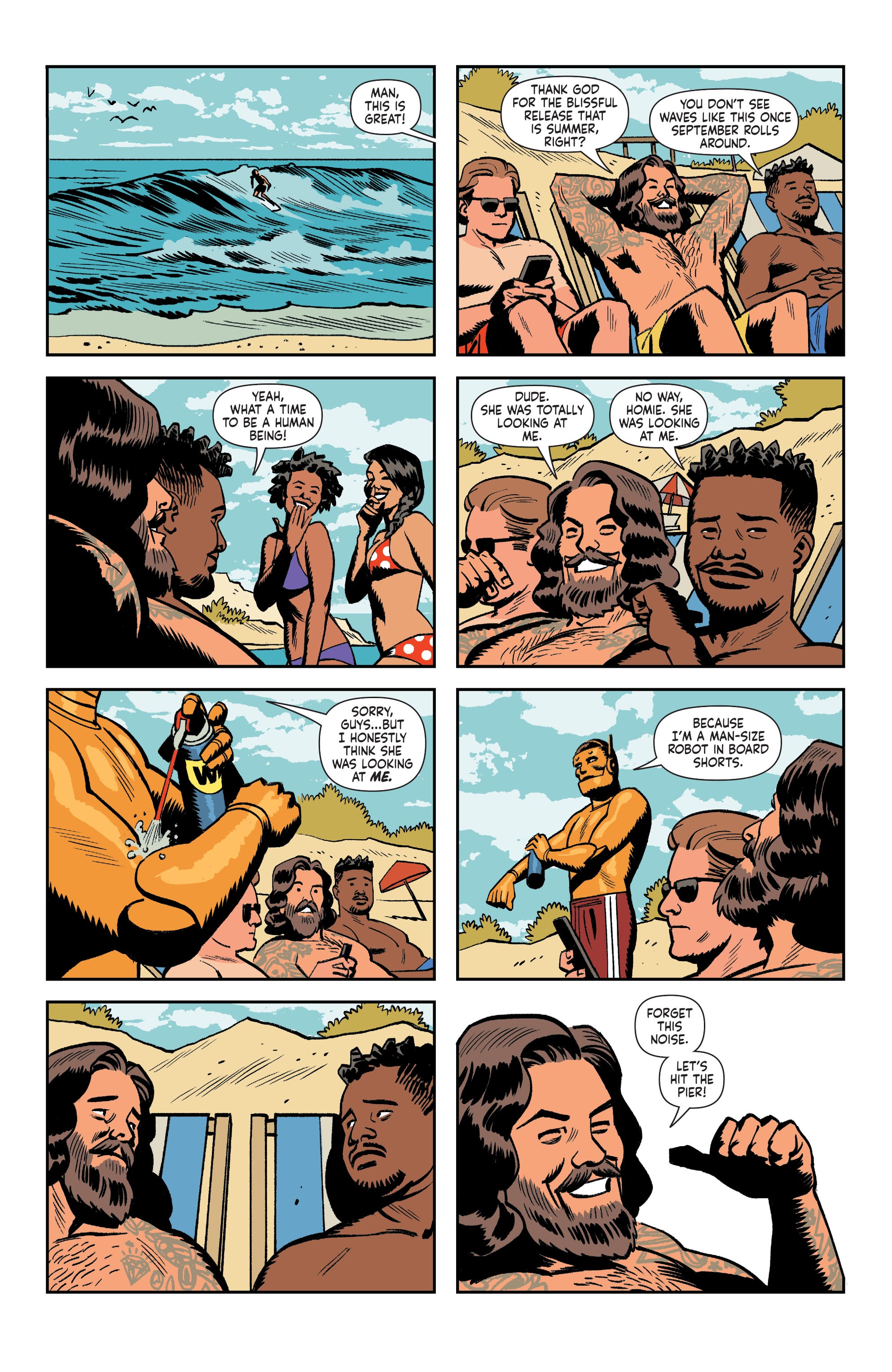 Read online DC Cybernetic Summer comic -  Issue # TPB - 67