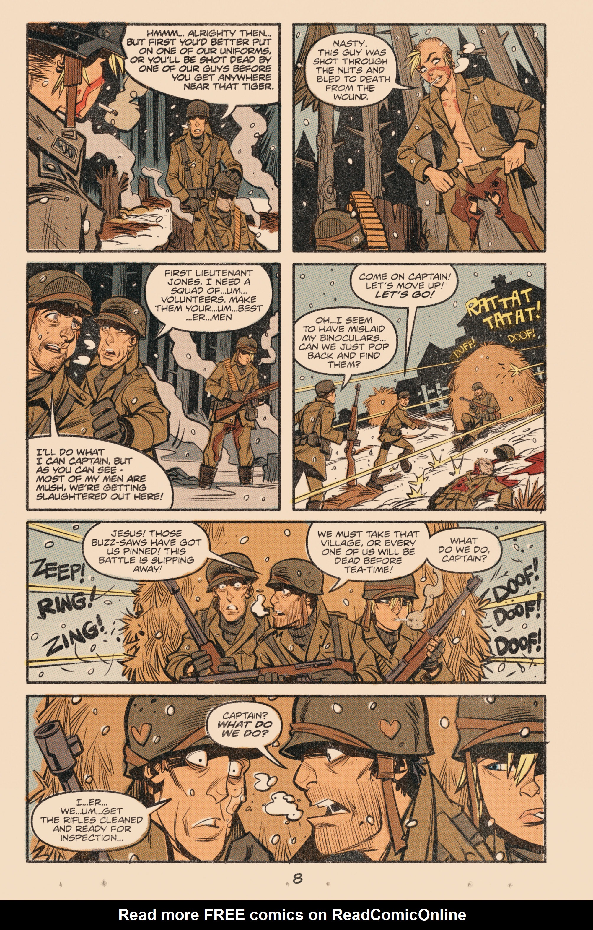 Read online Tank Girl: World War Tank Girl comic -  Issue #1 - 9
