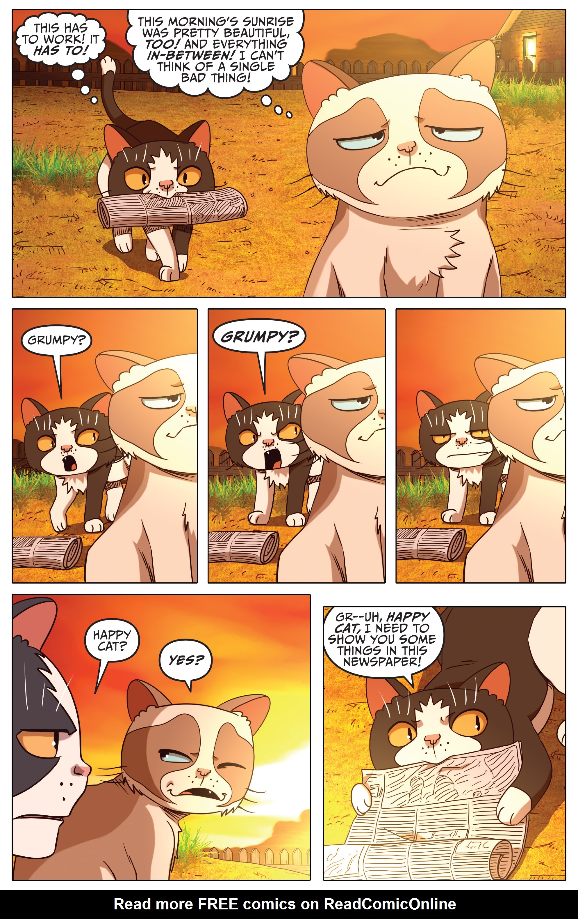 Read online Grumpy Cat/Garfield comic -  Issue #3 - 12