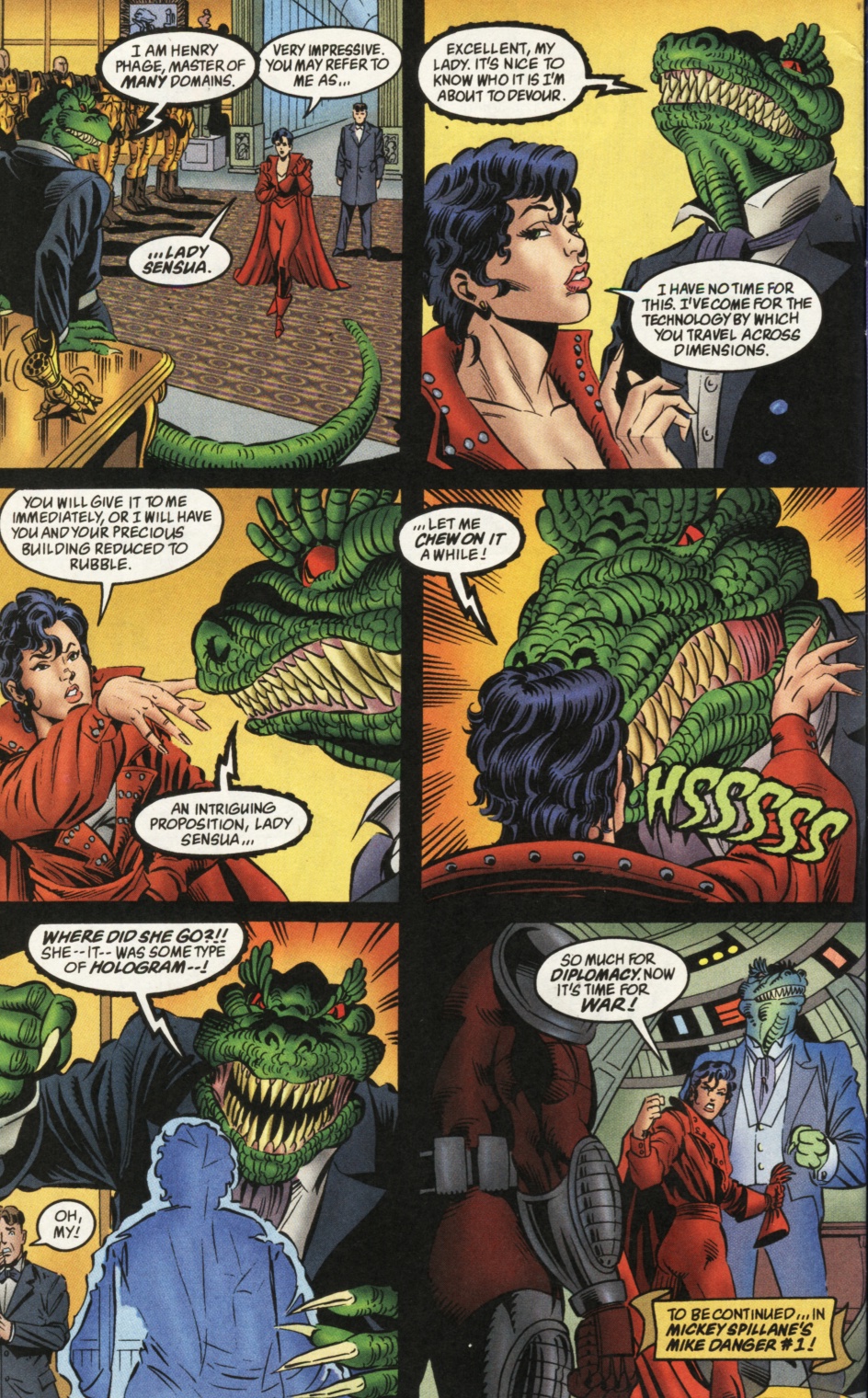 Read online Neil Gaiman's Mr. Hero - The Newmatic Man (1996) comic -  Issue # Full - 33