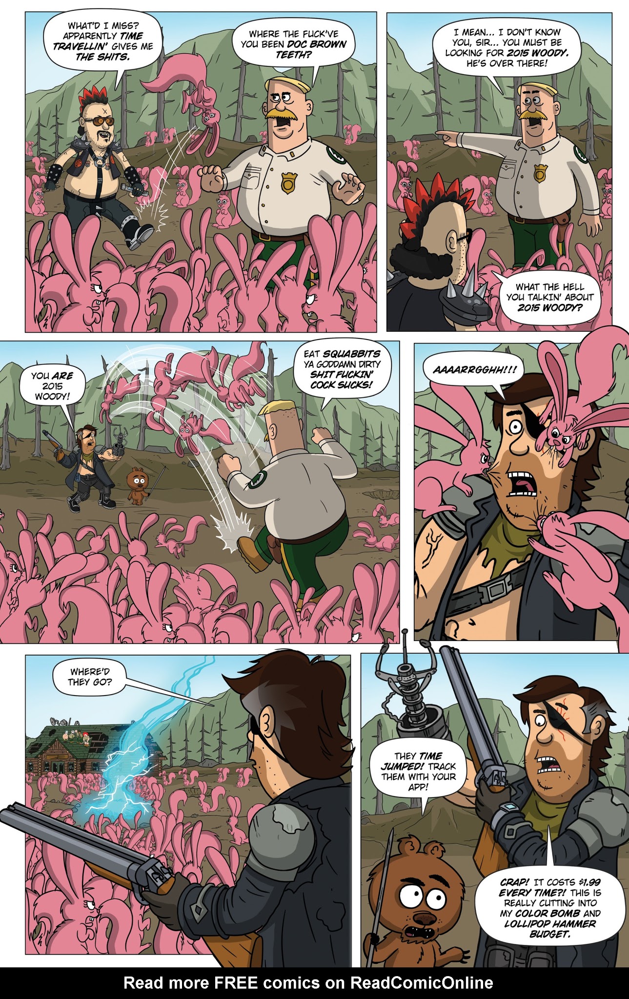 Read online Brickleberry comic -  Issue #3 - 7