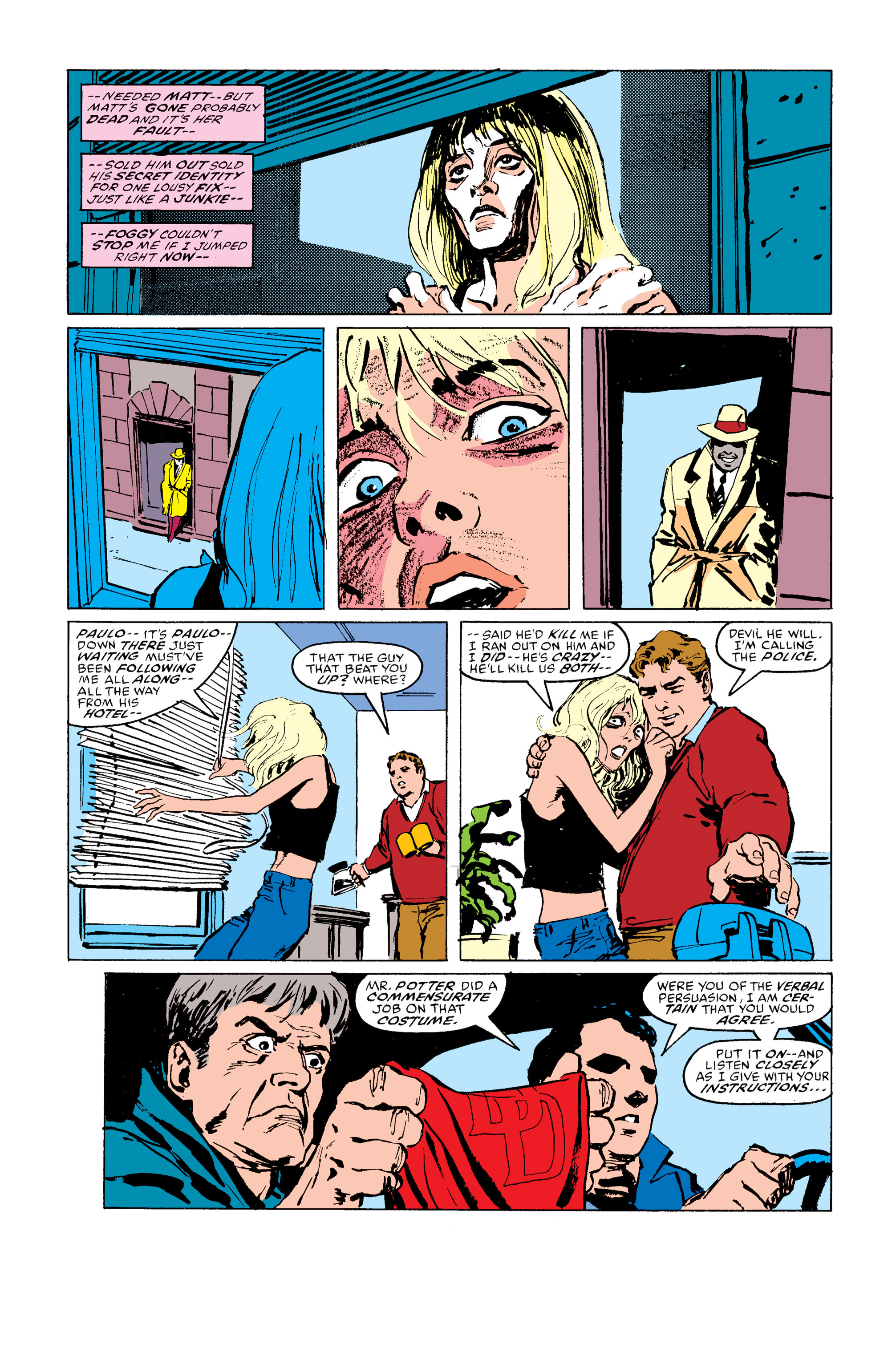 Read online Daredevil: Born Again comic -  Issue # Full - 135
