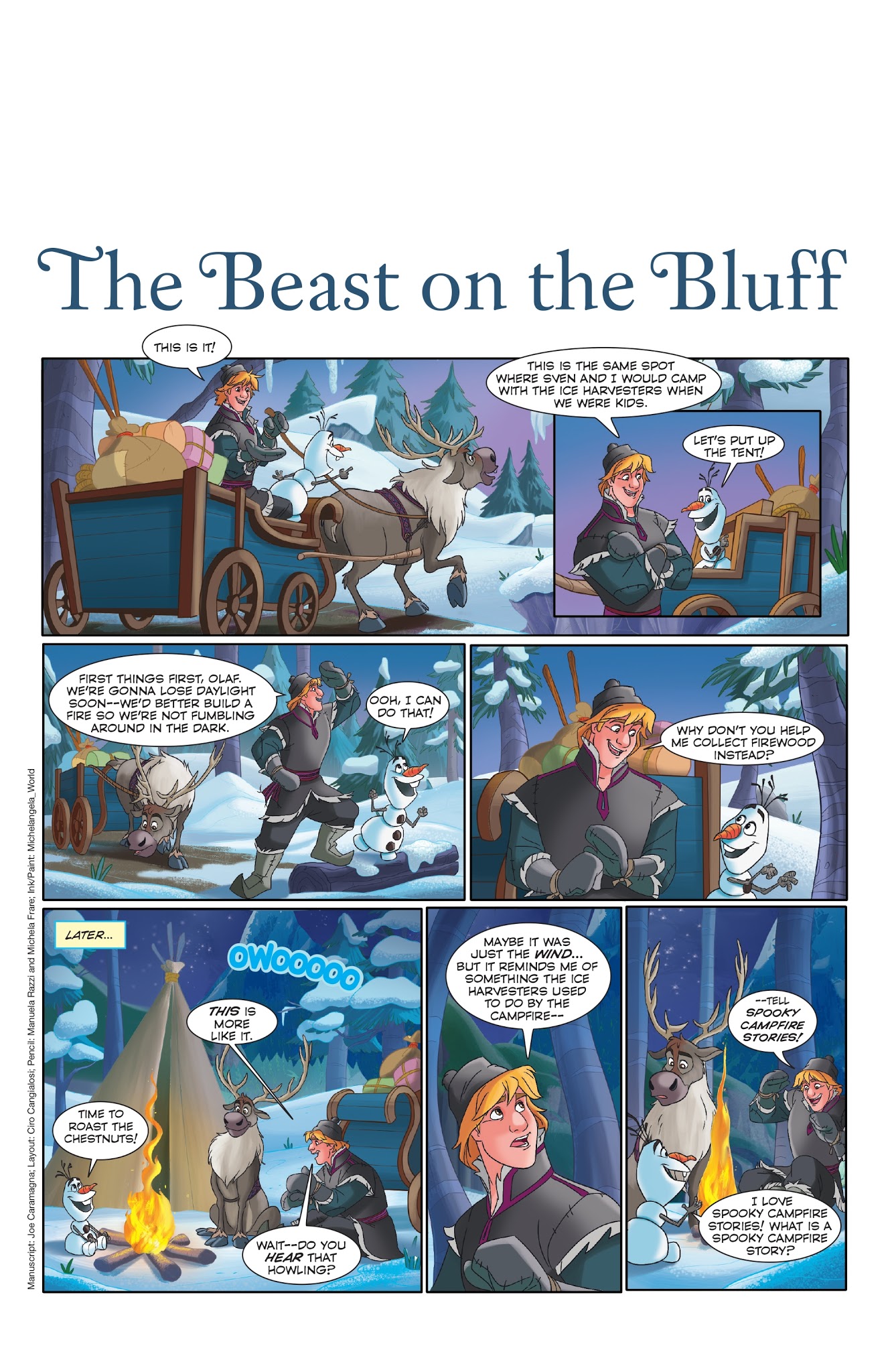 Read online Disney Frozen comic -  Issue # _Annual 2017 - 35