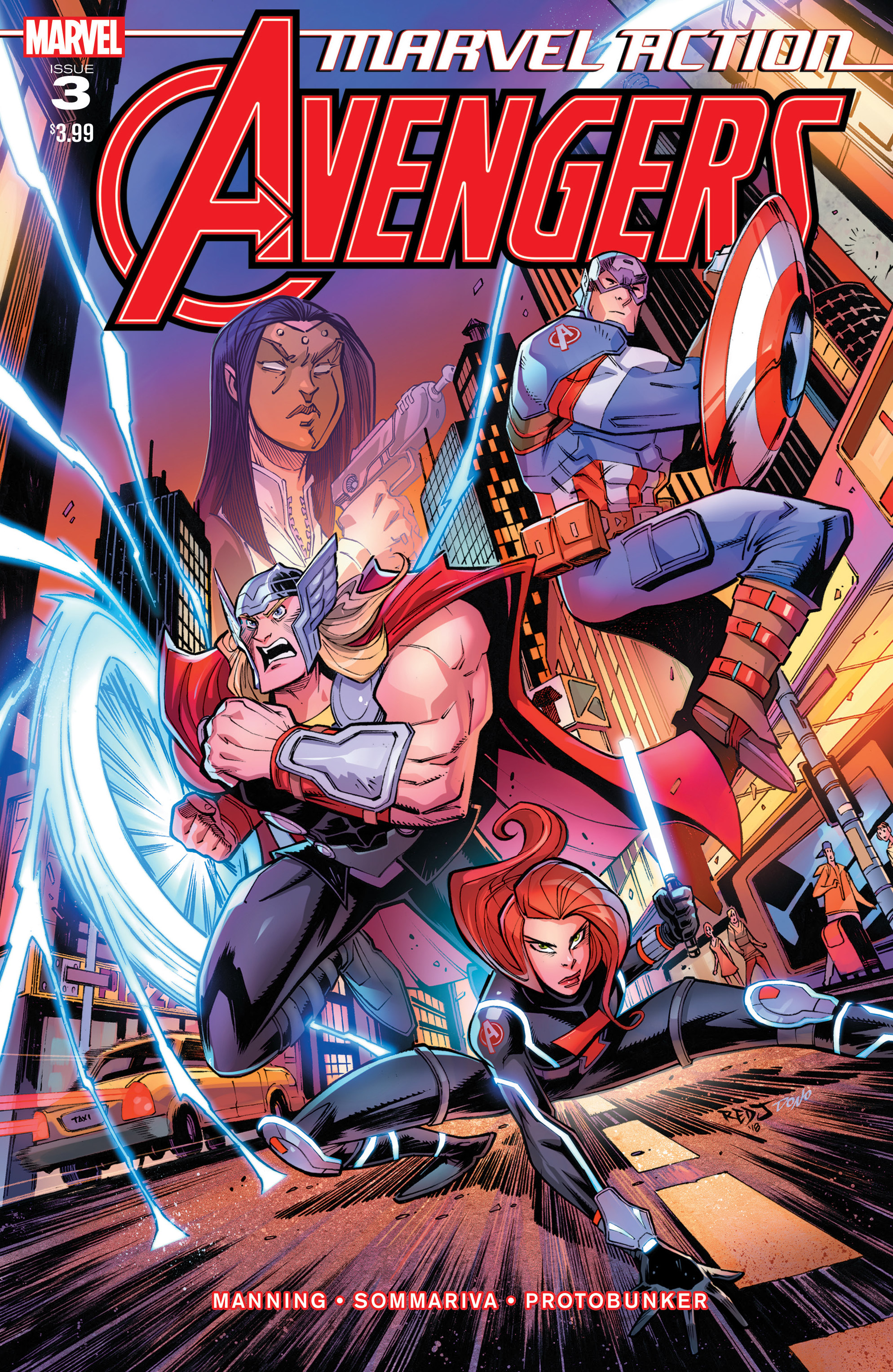 Read online Marvel Action: Avengers comic -  Issue #3 - 1