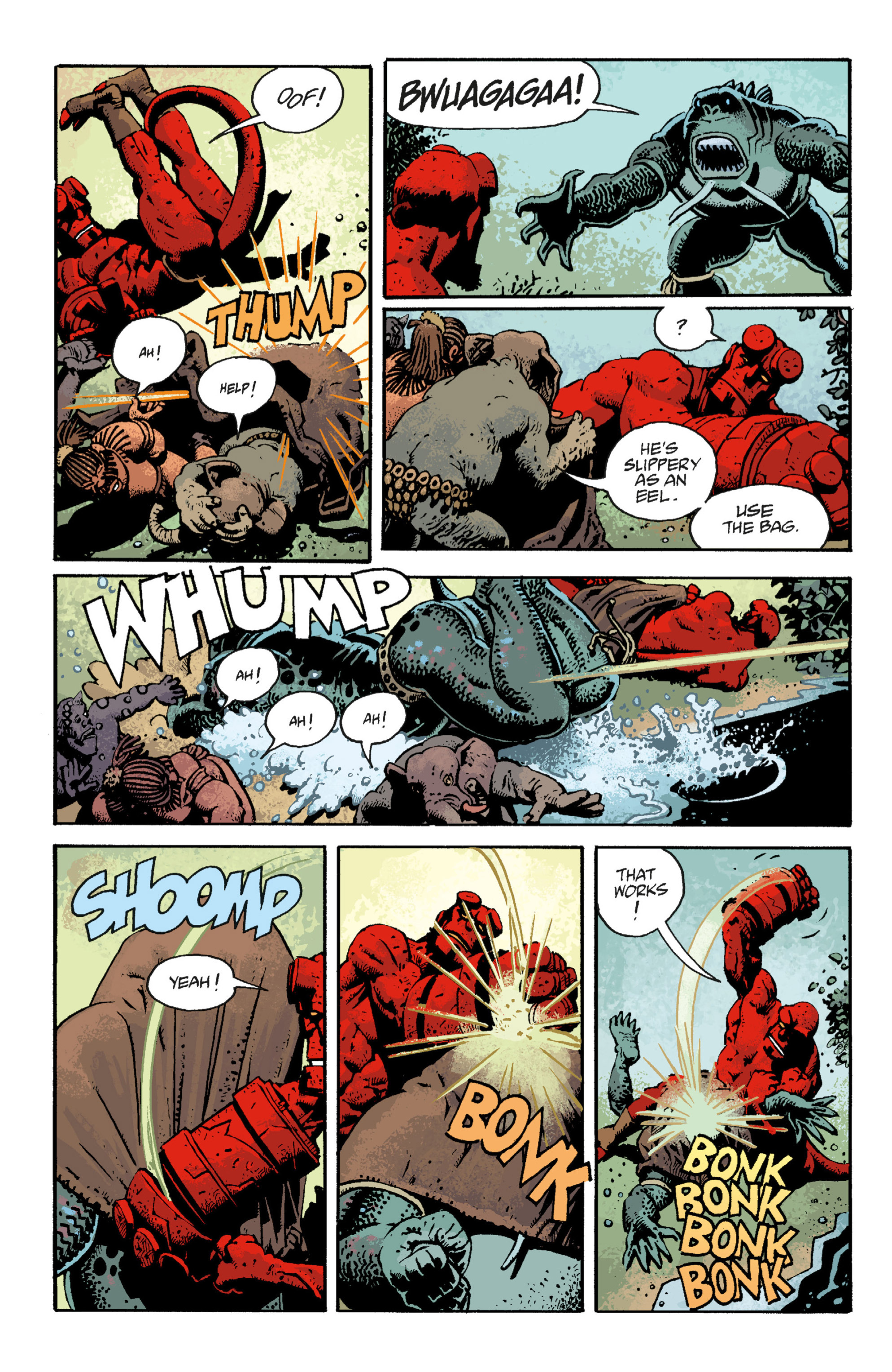 Read online Hellboy comic -  Issue #7 - 101