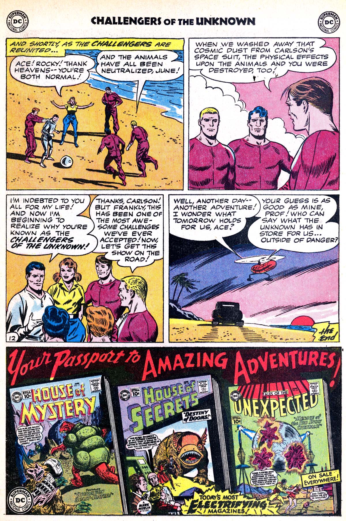 Read online Challengers of the Unknown (1958) comic -  Issue #20 - 32