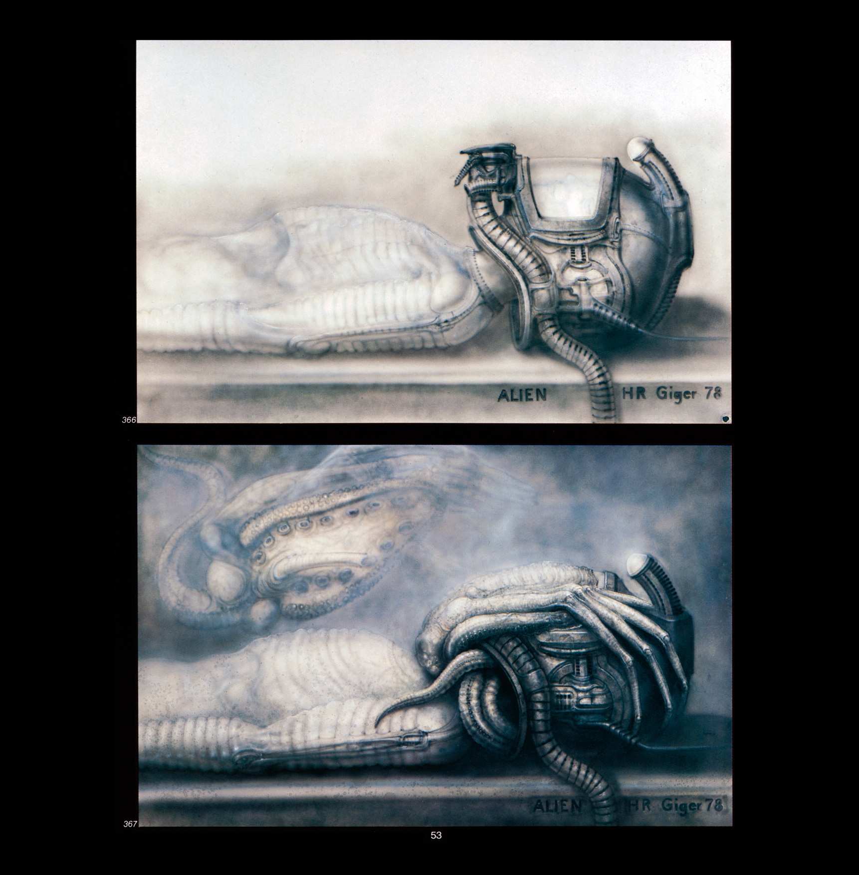 Read online Giger's Alien comic -  Issue # TPB - 55