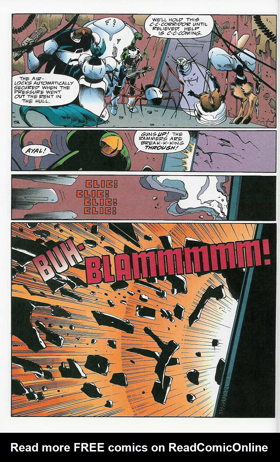 Read online Alien Legion: On the Edge comic -  Issue #2 - 21