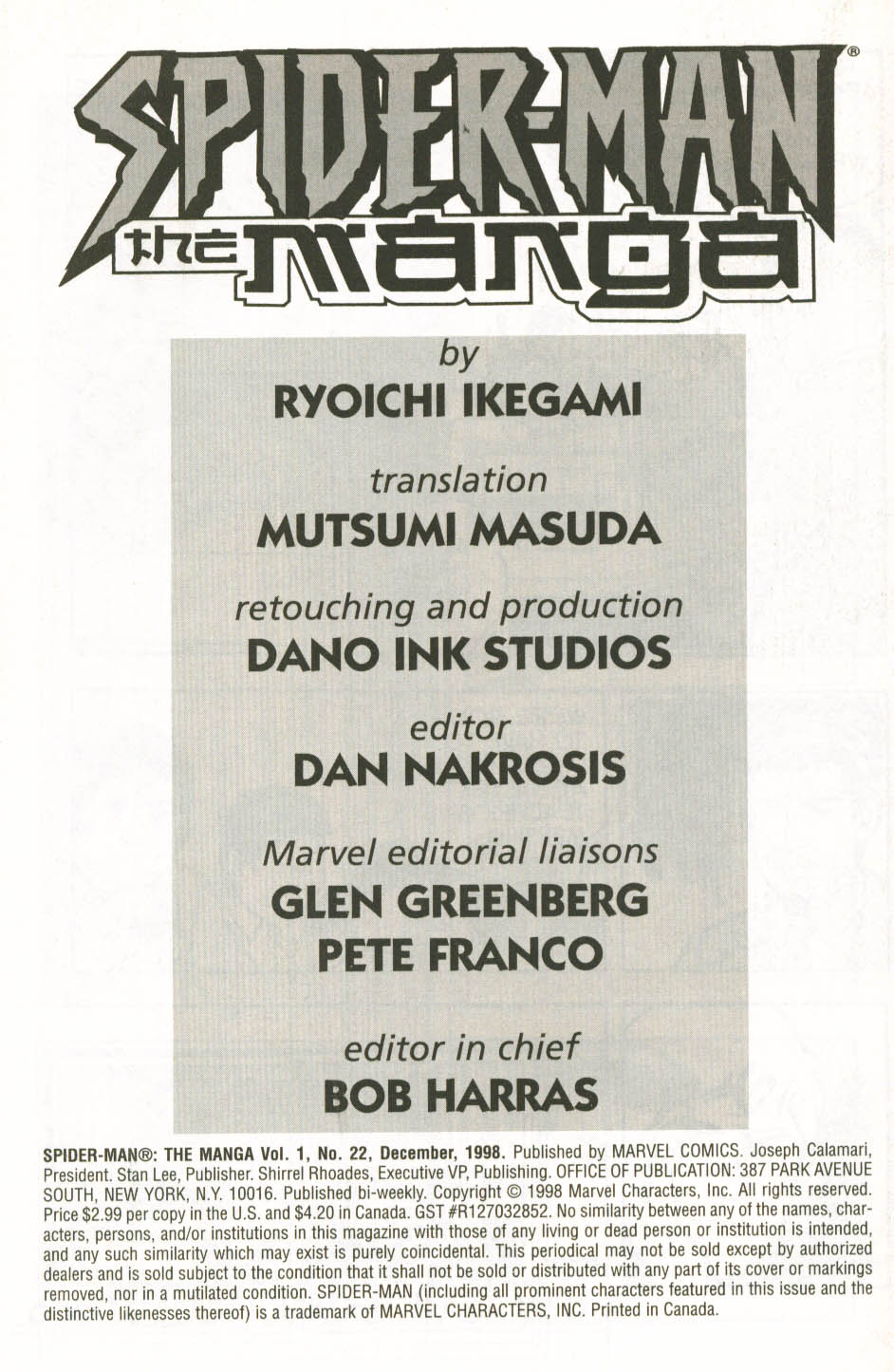 Read online Spider-Man: The Manga comic -  Issue #22 - 2