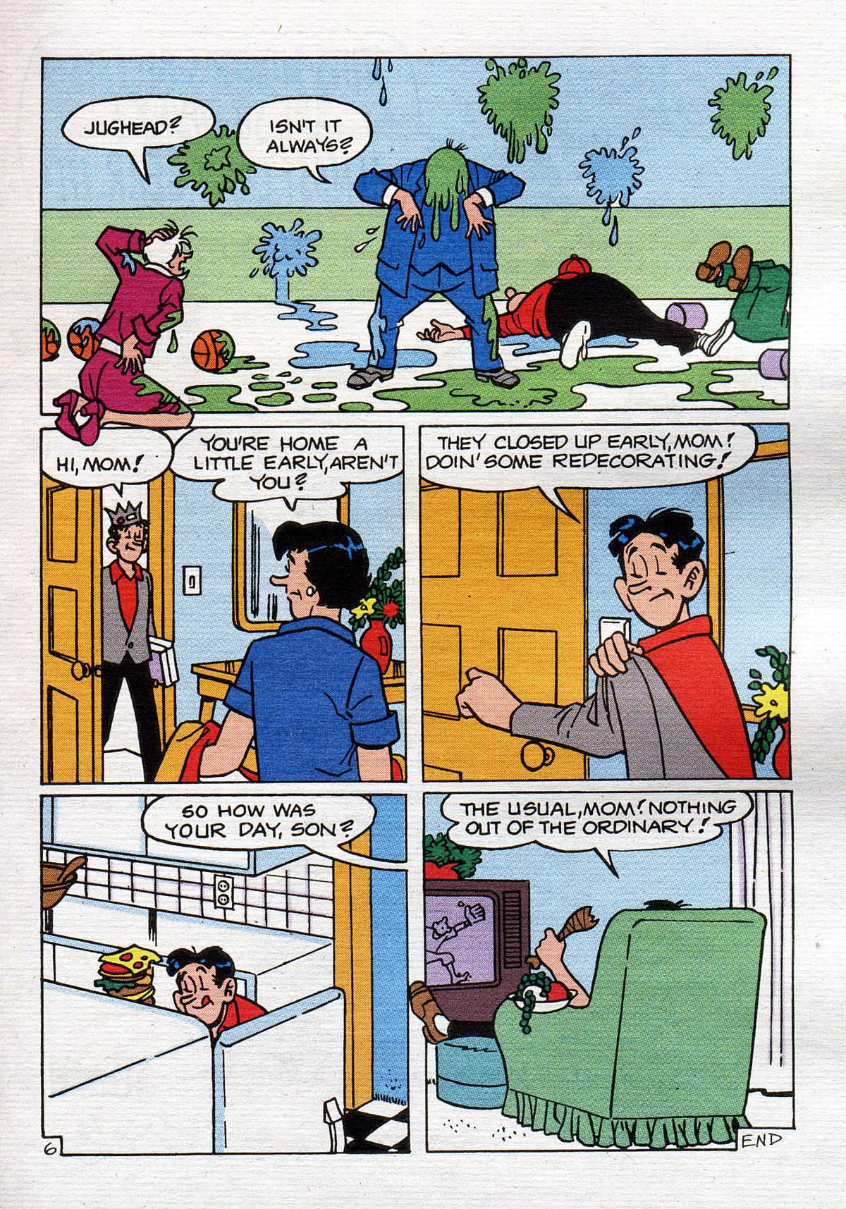 Read online Jughead's Double Digest Magazine comic -  Issue #101 - 104