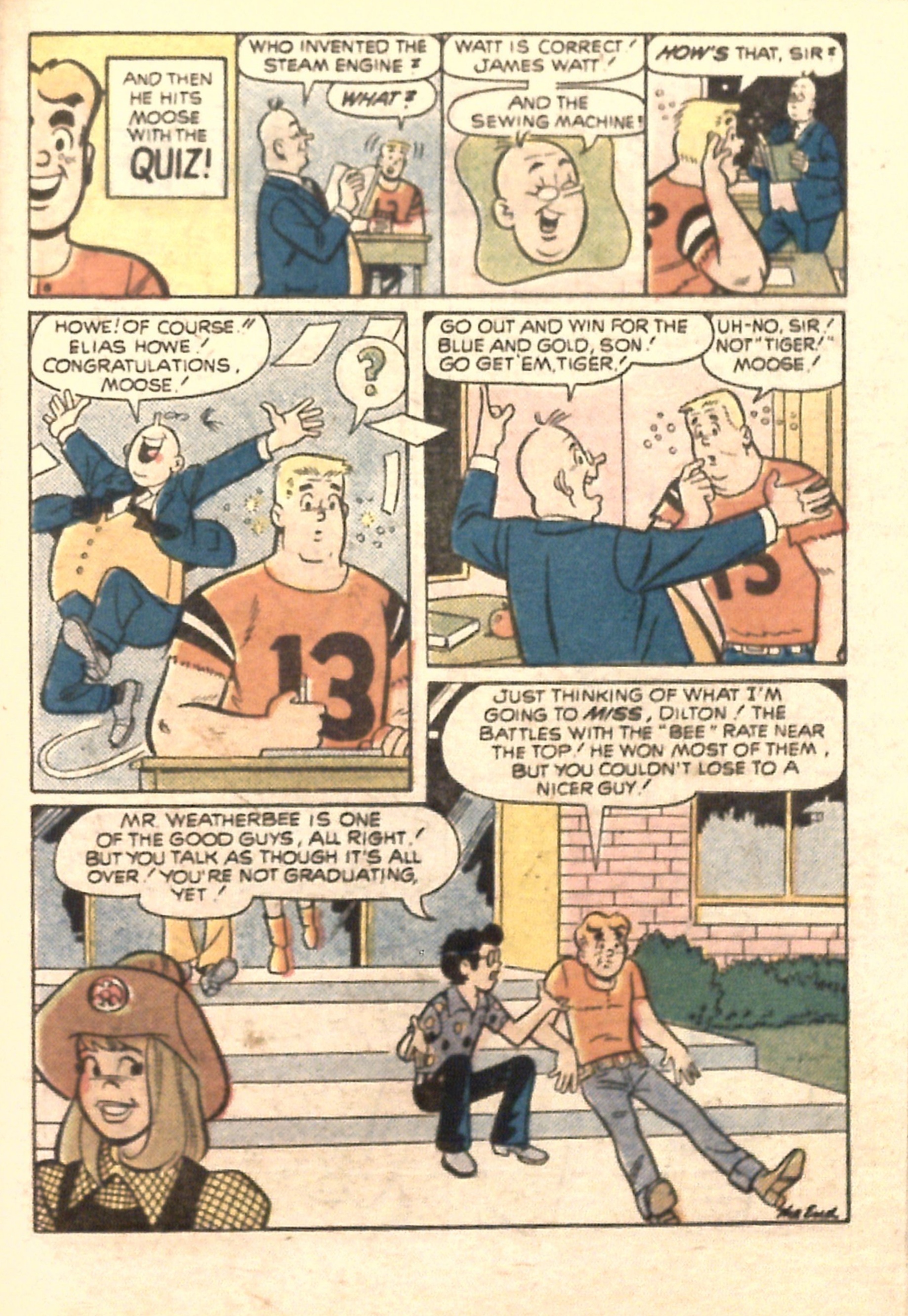 Read online Archie...Archie Andrews, Where Are You? Digest Magazine comic -  Issue #7 - 71