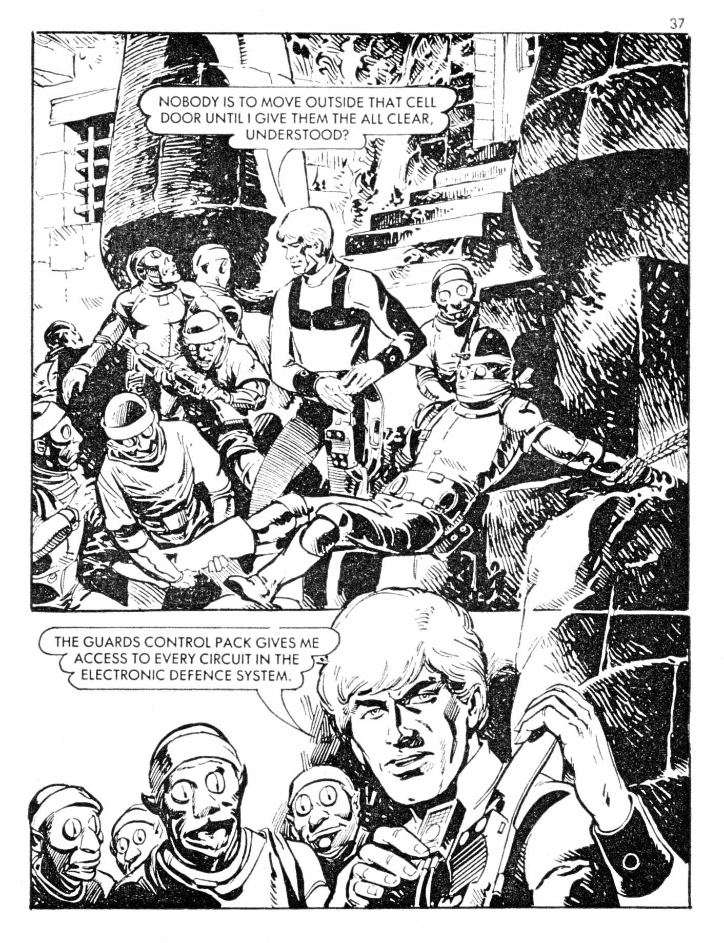 Read online Starblazer comic -  Issue #146 - 37