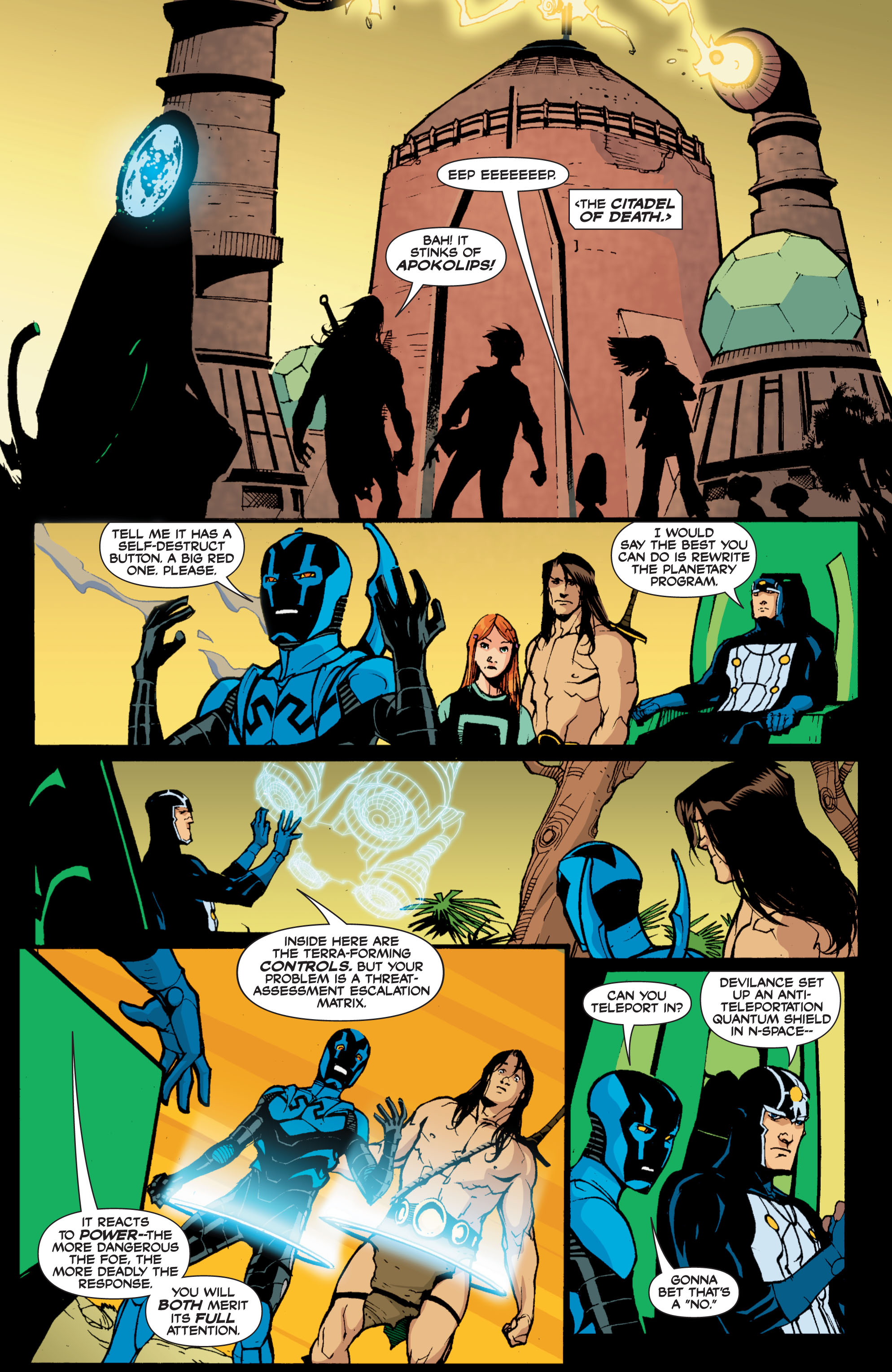 Read online Blue Beetle (2006) comic -  Issue #11 - 14