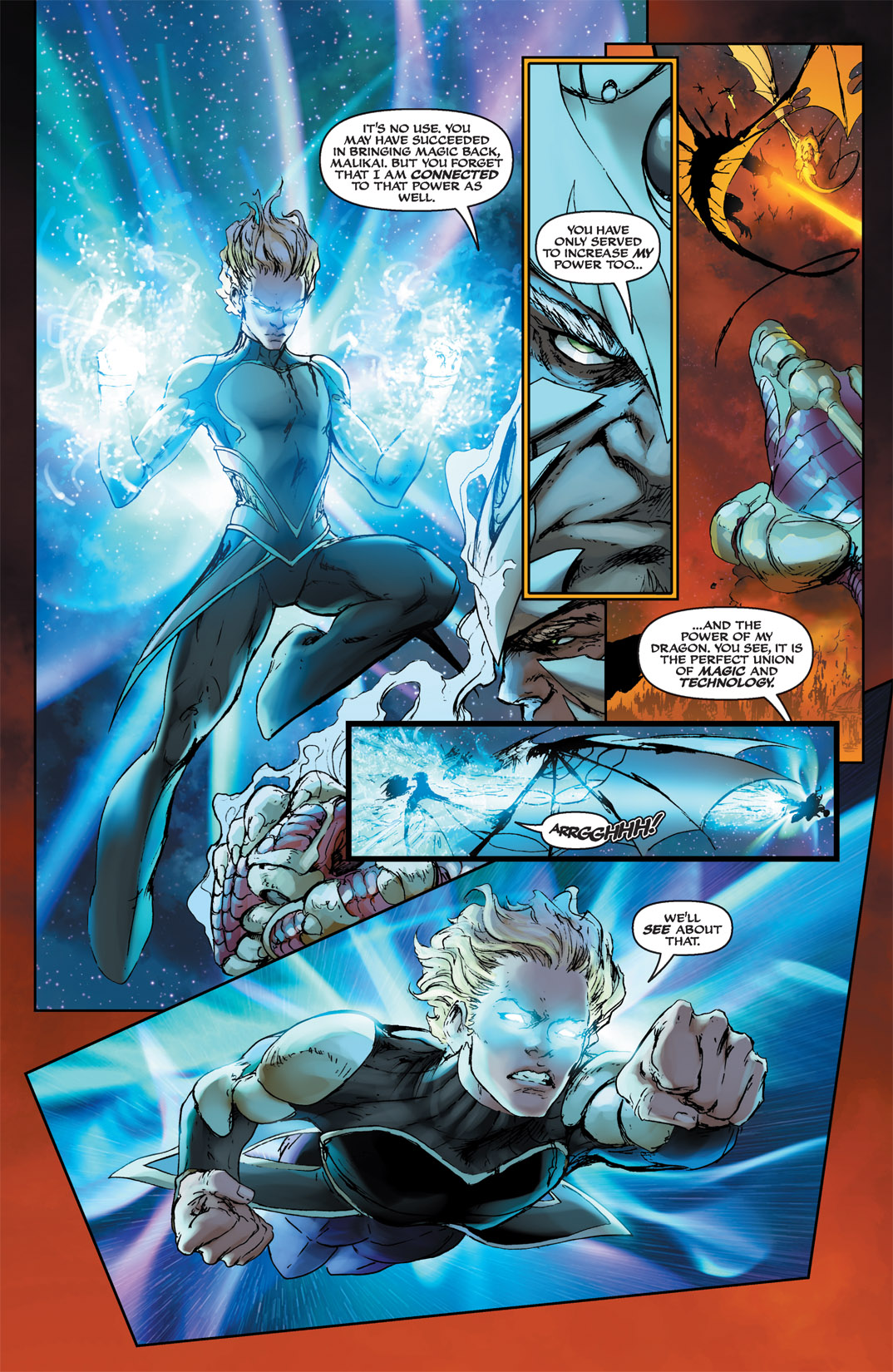 Read online Michael Turner's Soulfire (2003) comic -  Issue #10 - 10
