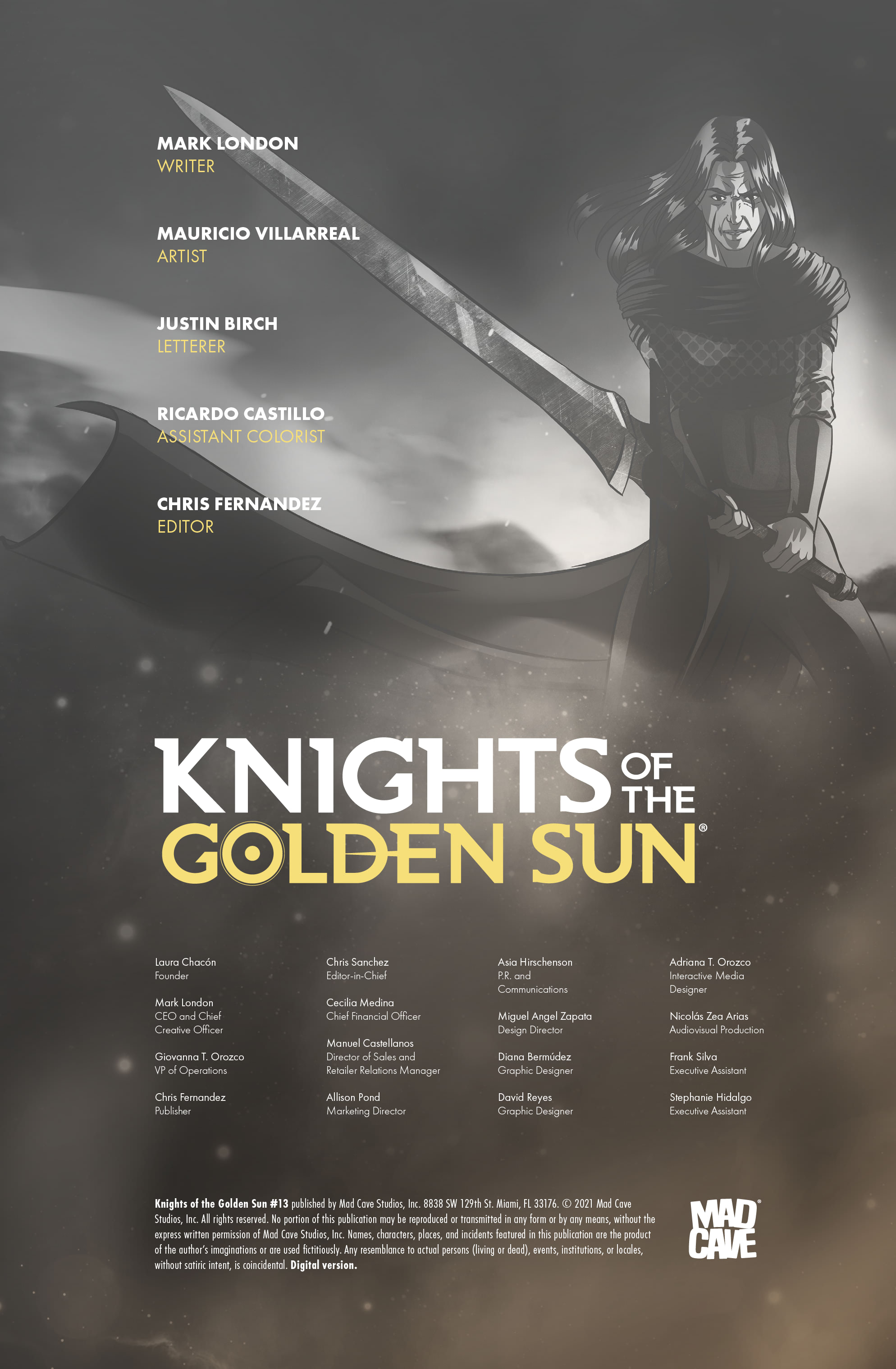 Read online Knights of the Golden Sun comic -  Issue #13 - 3