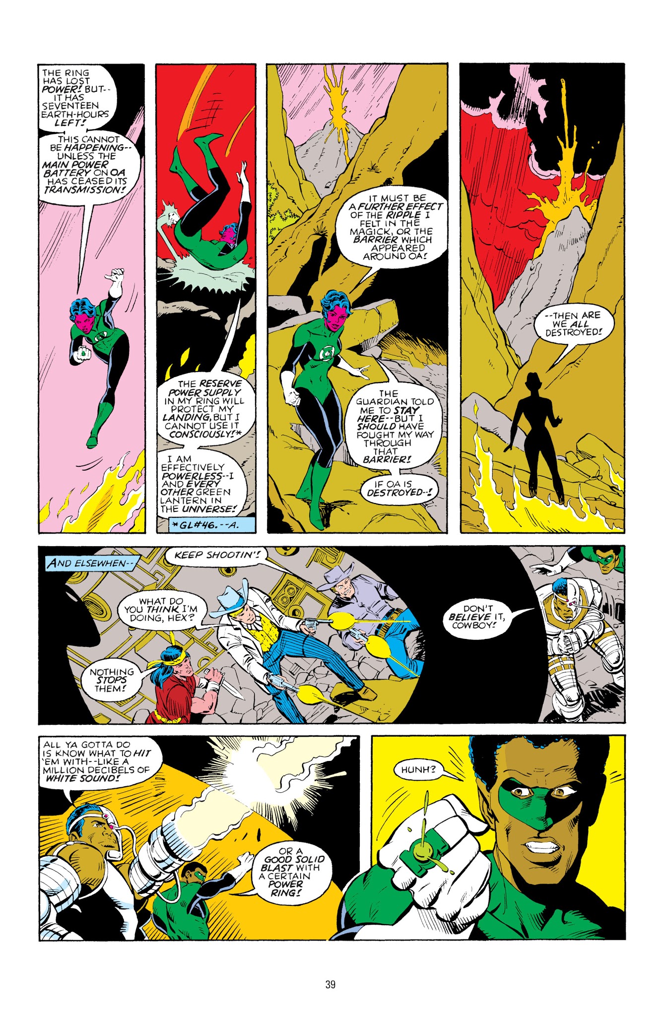 Read online Green Lantern: Sector 2814 comic -  Issue # TPB 3 - 39