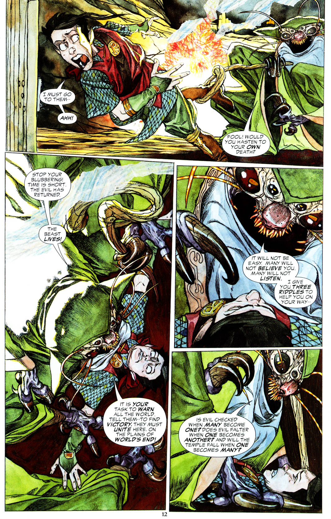 Read online JLA: Riddle of the Beast comic -  Issue # Full - 12