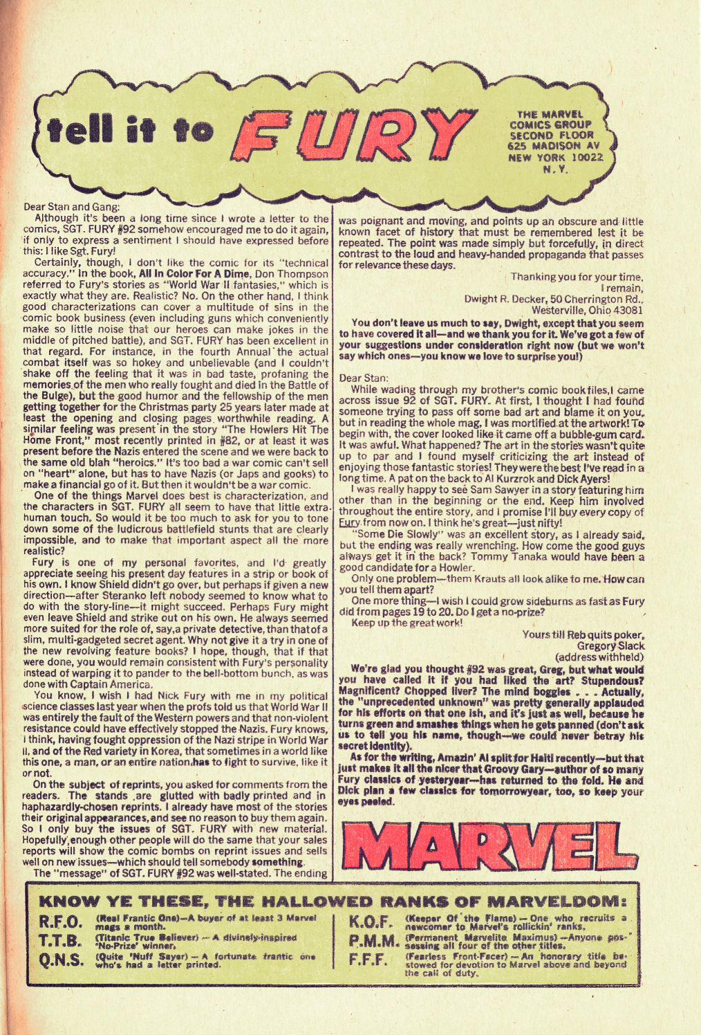 Read online Sgt. Fury comic -  Issue #96 - 33