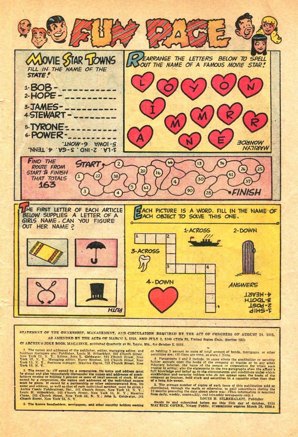 Read online Archie's Joke Book Magazine comic -  Issue #17 - 15