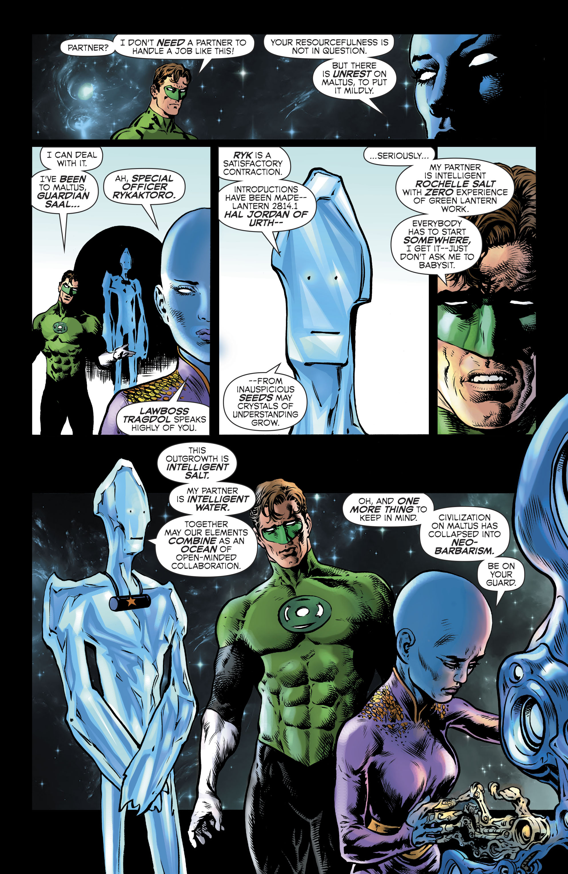 Read online The Green Lantern Season Two comic -  Issue #1 - 12