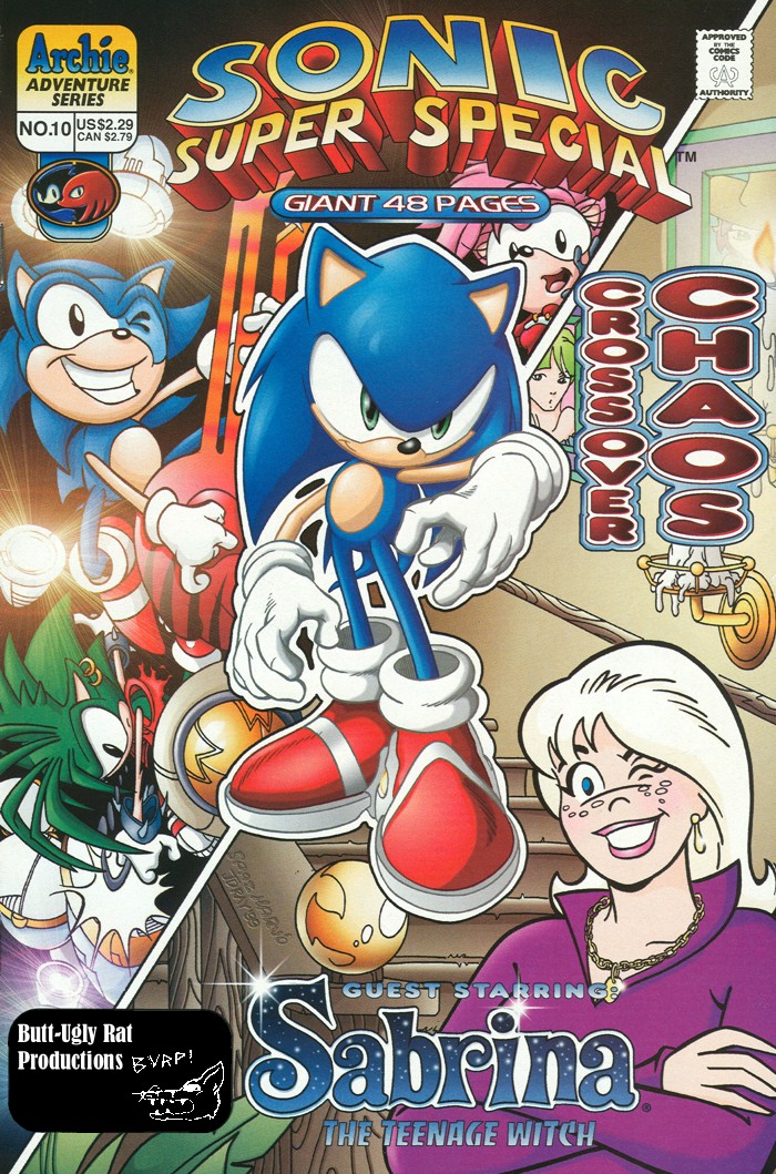 Read online Sonic Super Special comic -  Issue #10 - Chaos Crossover - 1