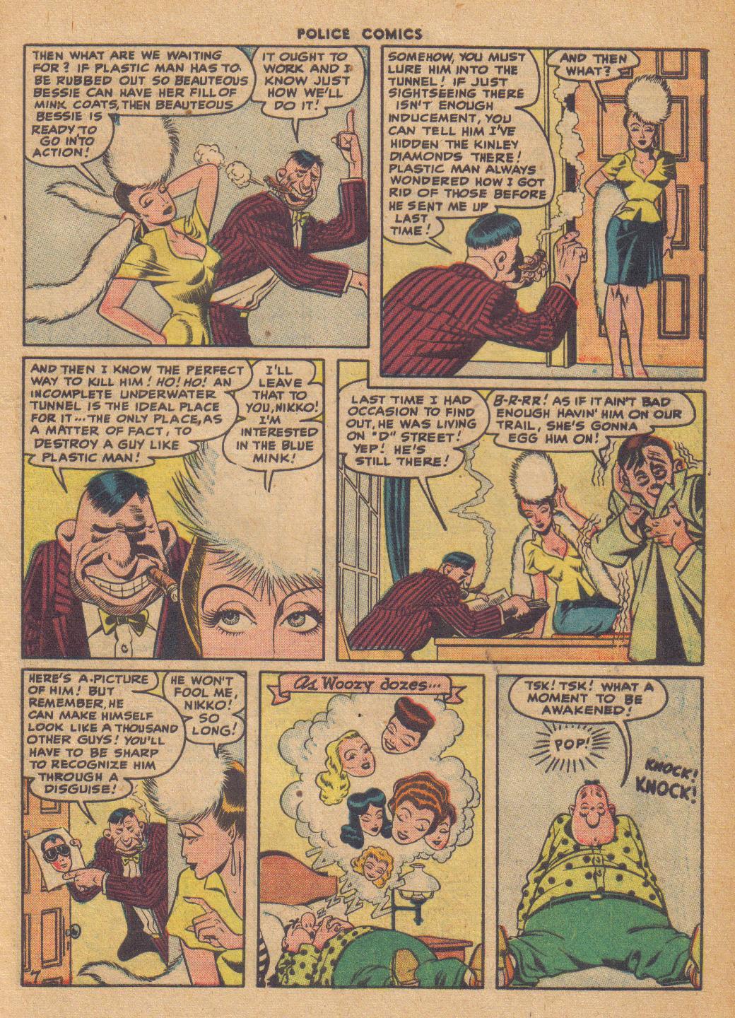 Read online Police Comics comic -  Issue #66 - 10