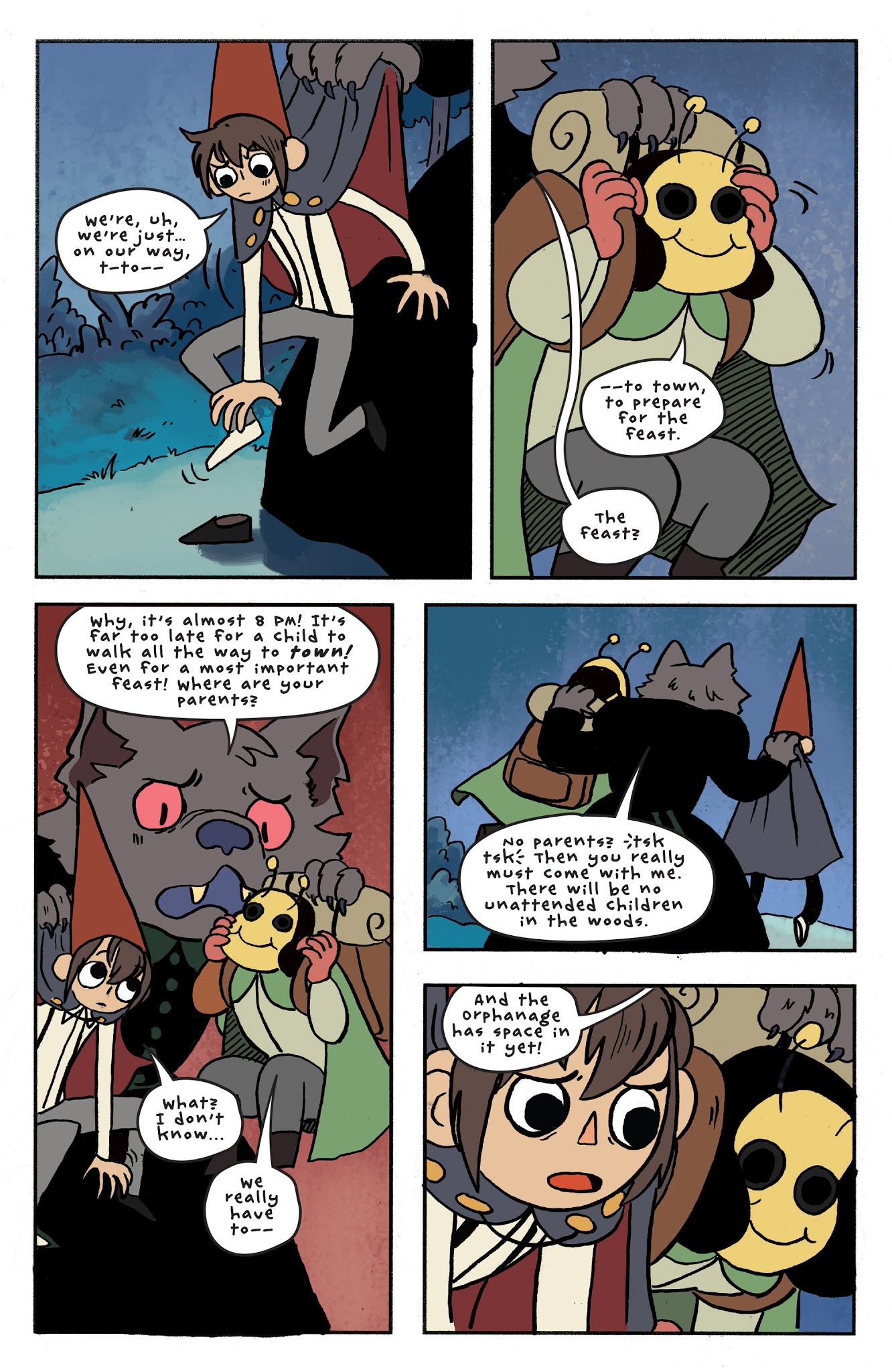 Read online Over the Garden Wall (2016) comic -  Issue #14 - 16