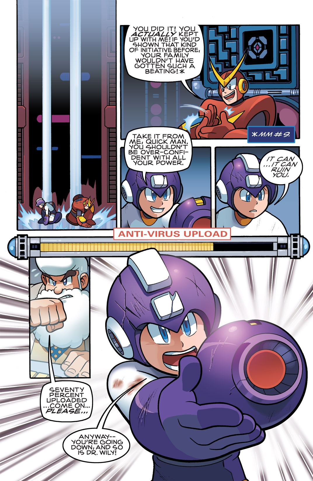 Read online Mega Man comic -  Issue # _TPB 3 - 70