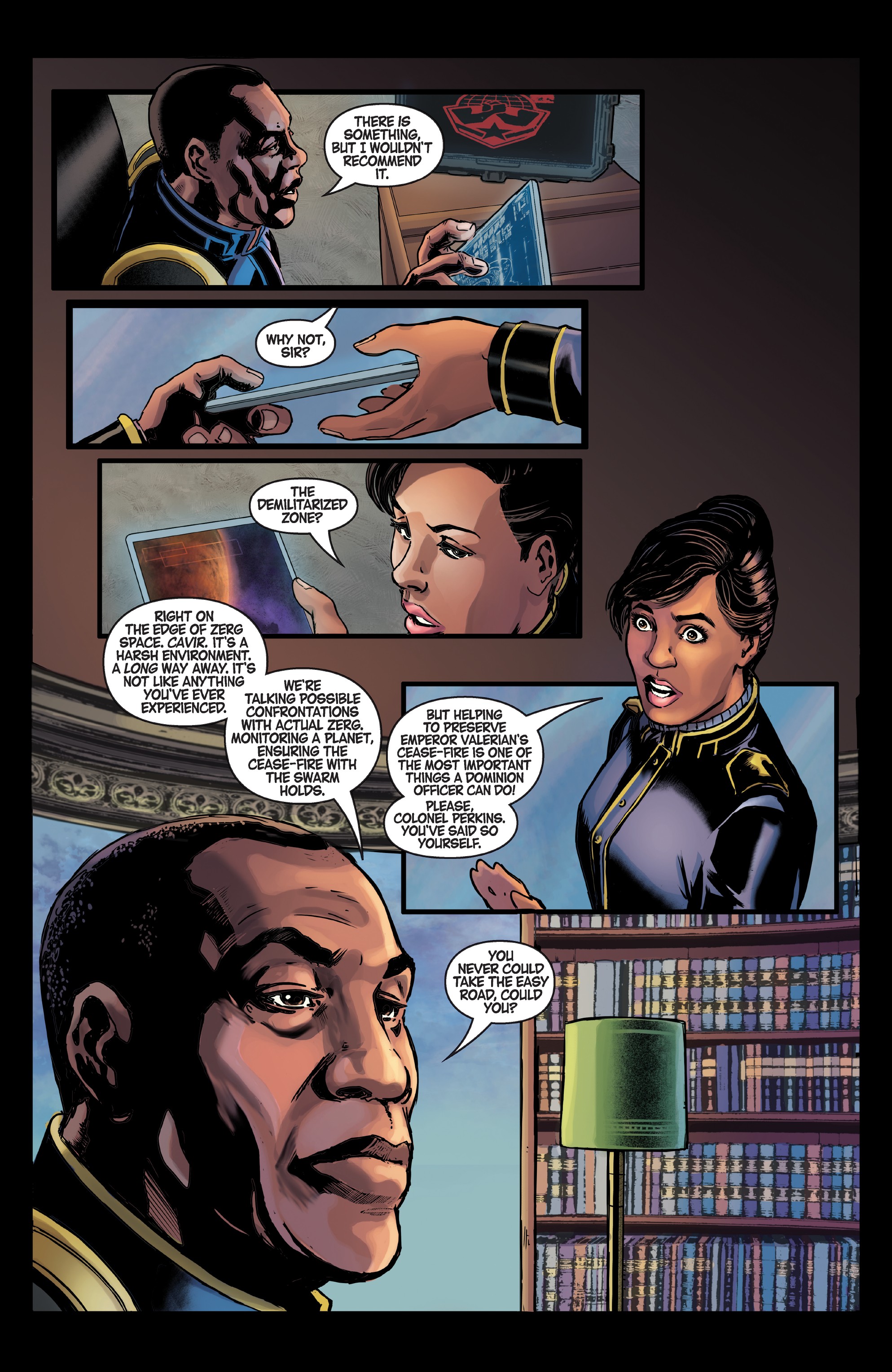 Read online StarCraft: Soldiers comic -  Issue #1 - 9