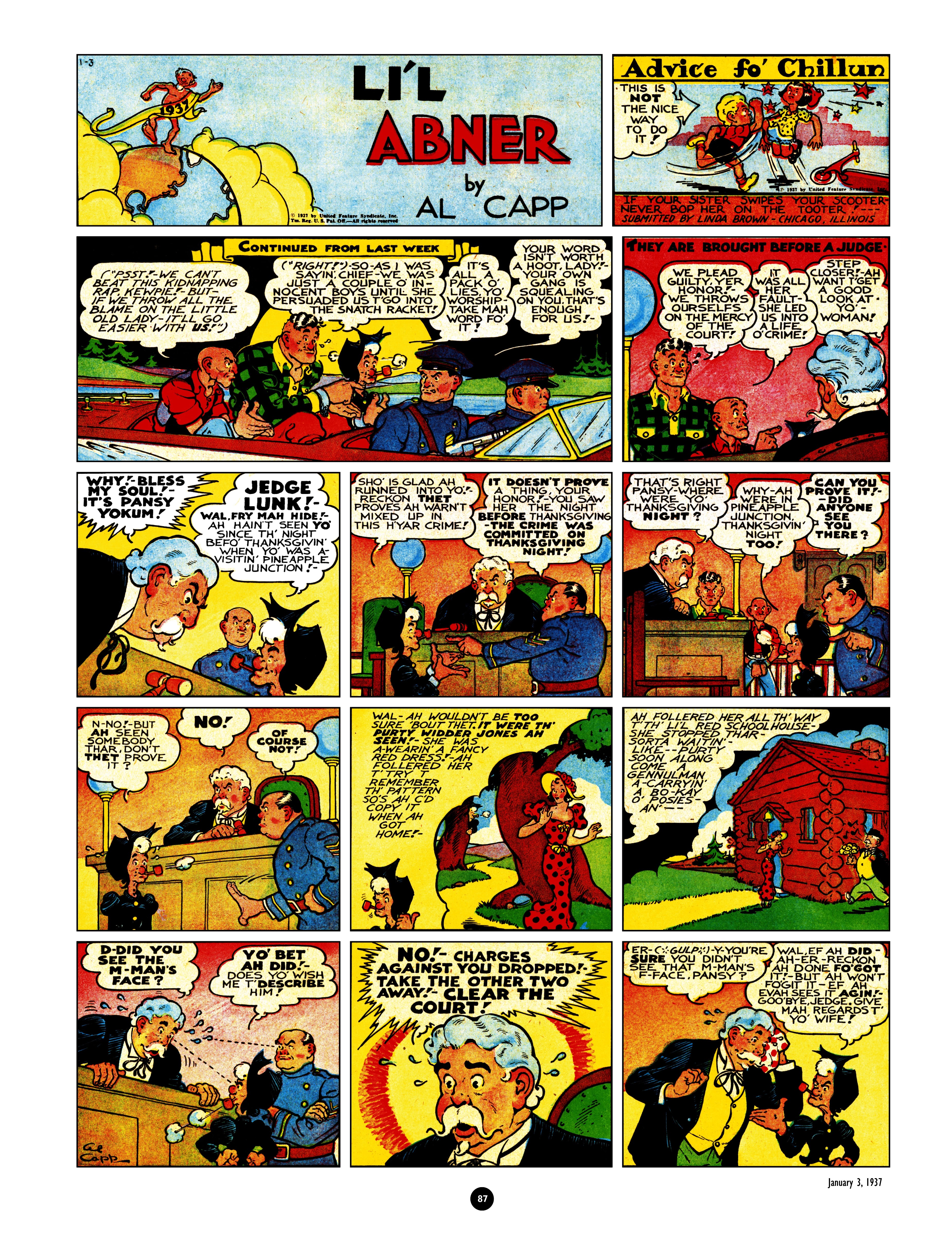 Read online Al Capp's Li'l Abner Complete Daily & Color Sunday Comics comic -  Issue # TPB 2 (Part 1) - 88