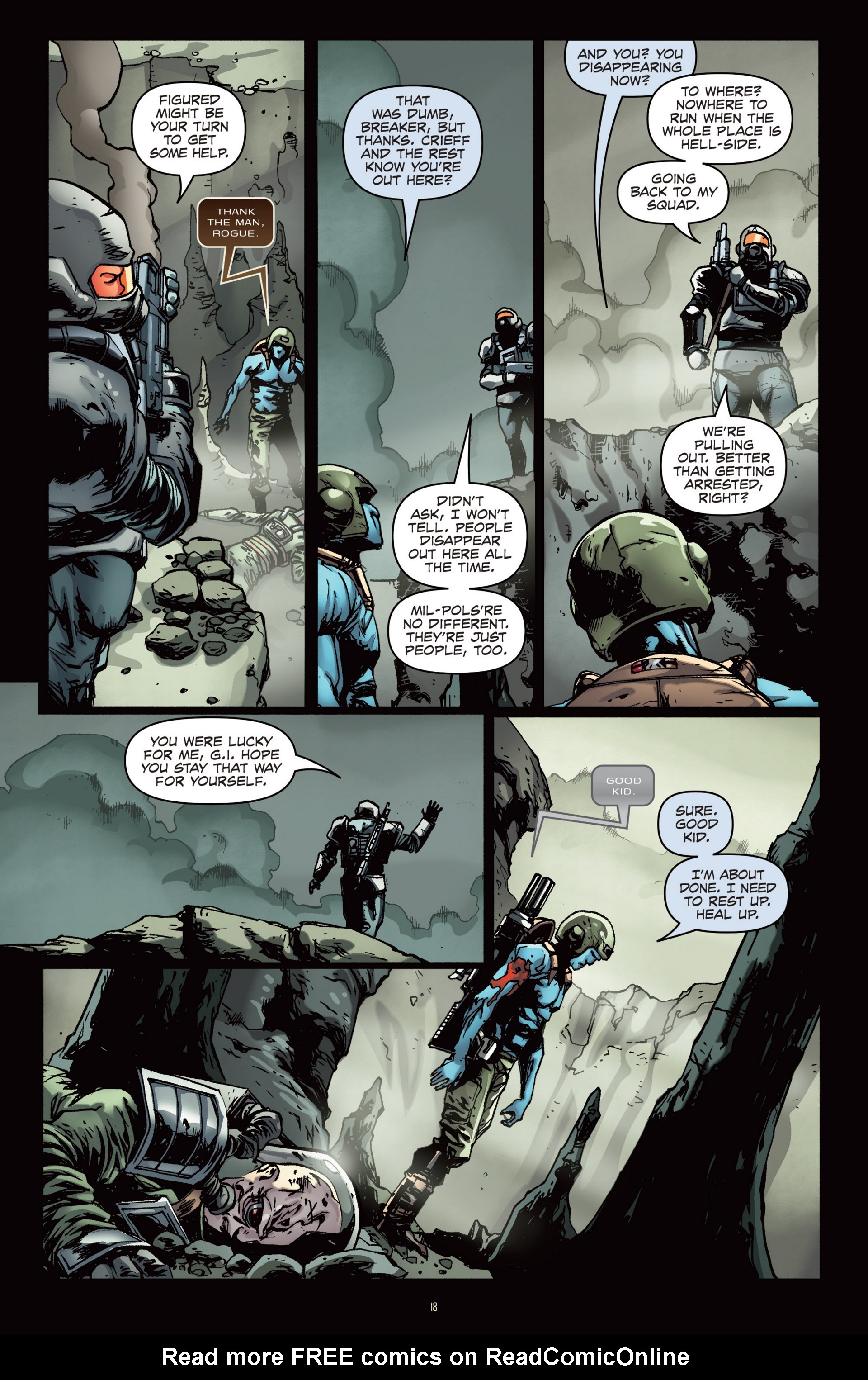 Read online Rogue Trooper (2014) comic -  Issue #4 - 21