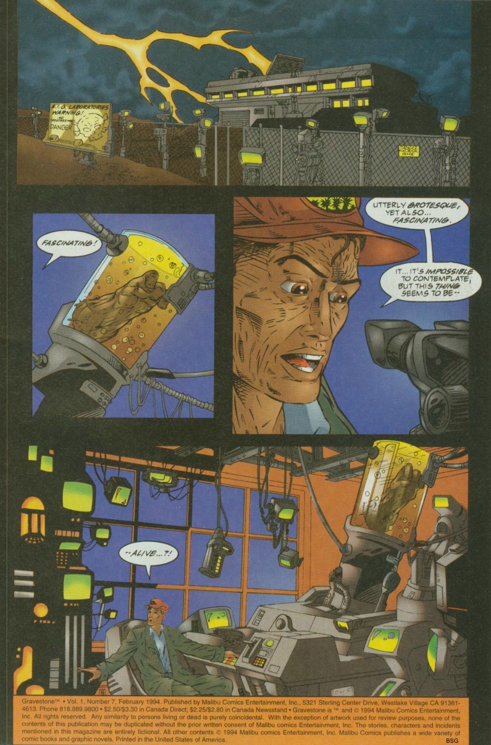 Read online Gravestone comic -  Issue #7 - 3