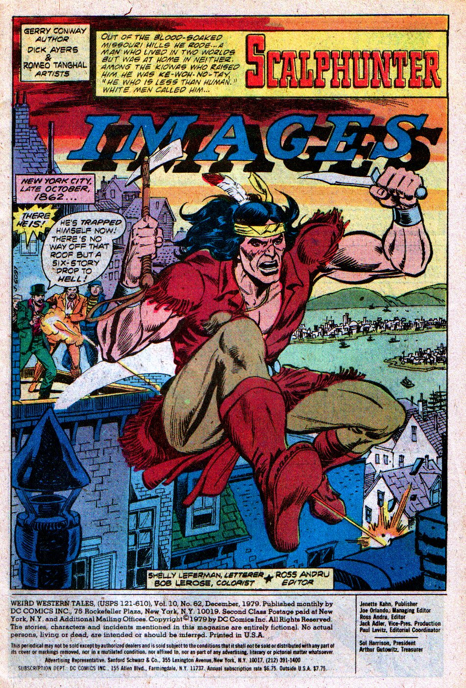 Read online Weird Western Tales (1972) comic -  Issue #62 - 2