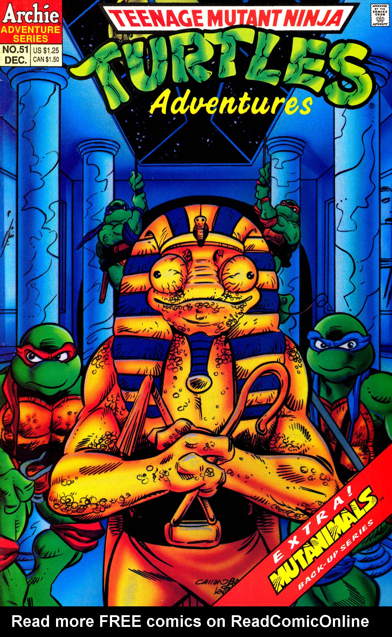 Read online Teenage Mutant Ninja Turtles Adventures (1989) comic -  Issue #51 - 1