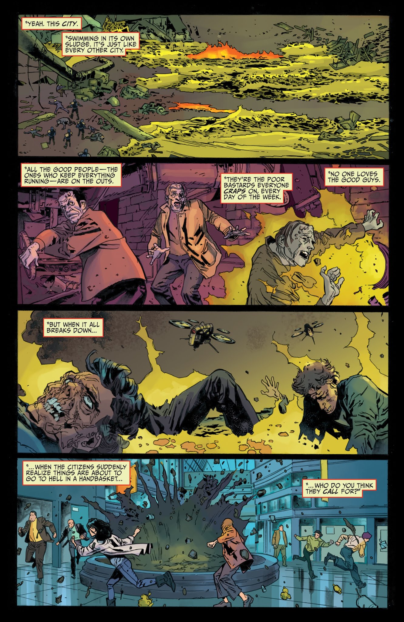 Read online Judge Dredd: Toxic comic -  Issue #2 - 5