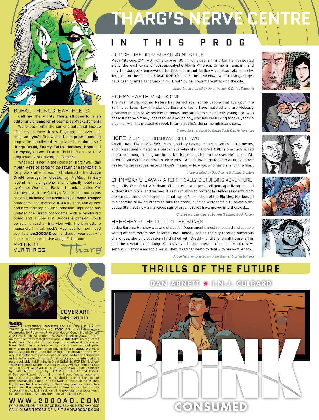 2000 AD issue 2307 - Page 2