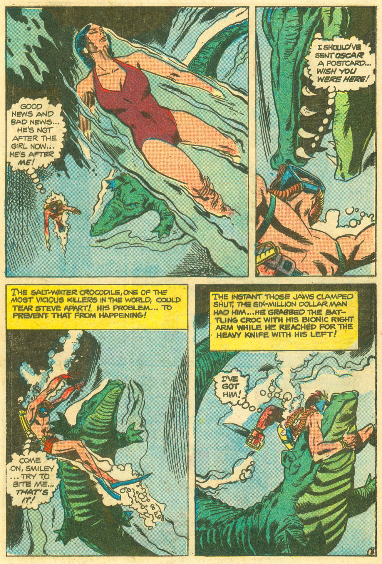 Read online The Six Million Dollar Man [comic] comic -  Issue #4 - 5