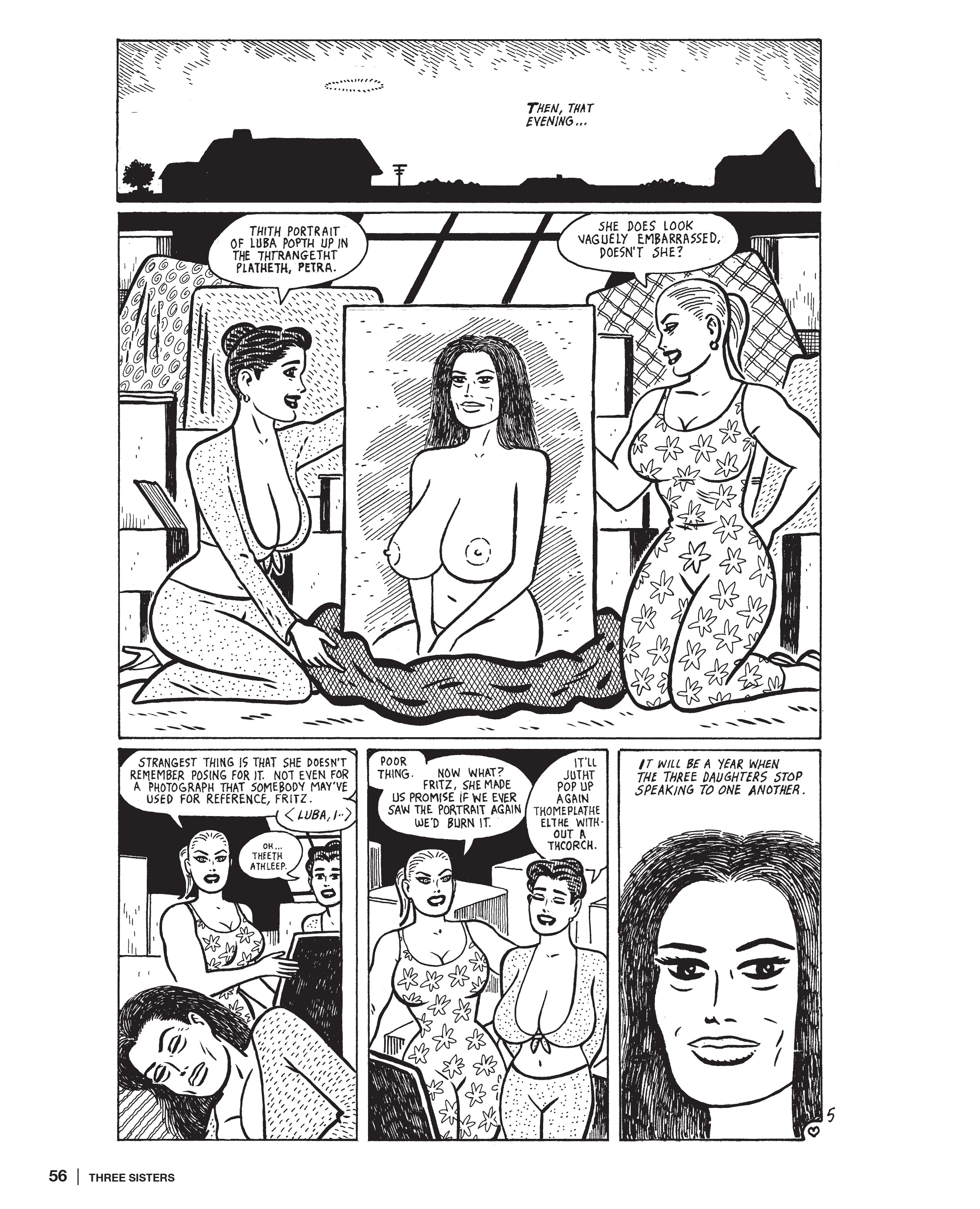 Read online Three Sisters: The Love and Rockets Library comic -  Issue # TPB (Part 1) - 56