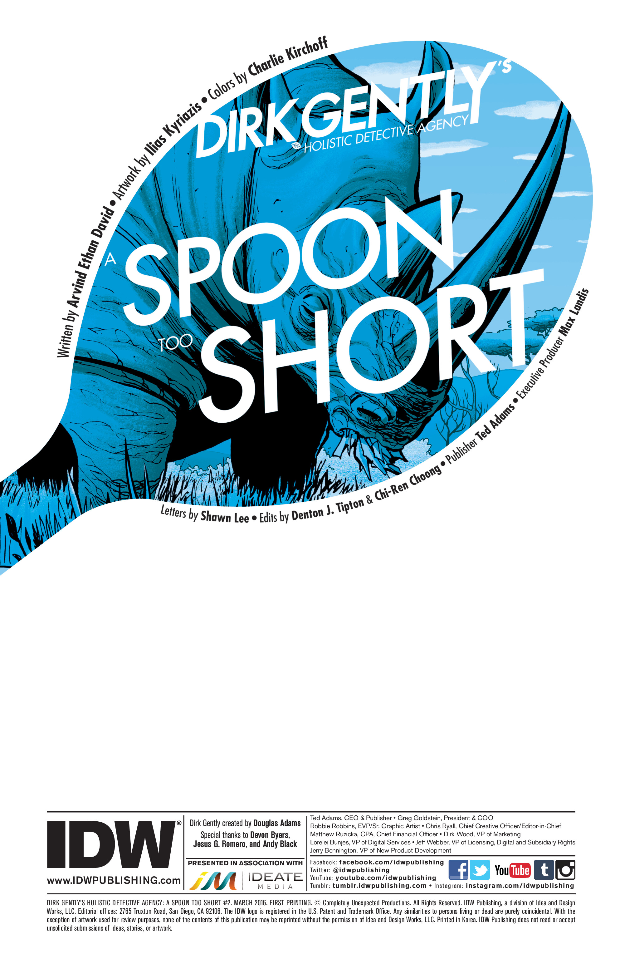 Read online Dirk Gently's Holistic Detective Agency: A Spoon Too Short comic -  Issue #2 - 2