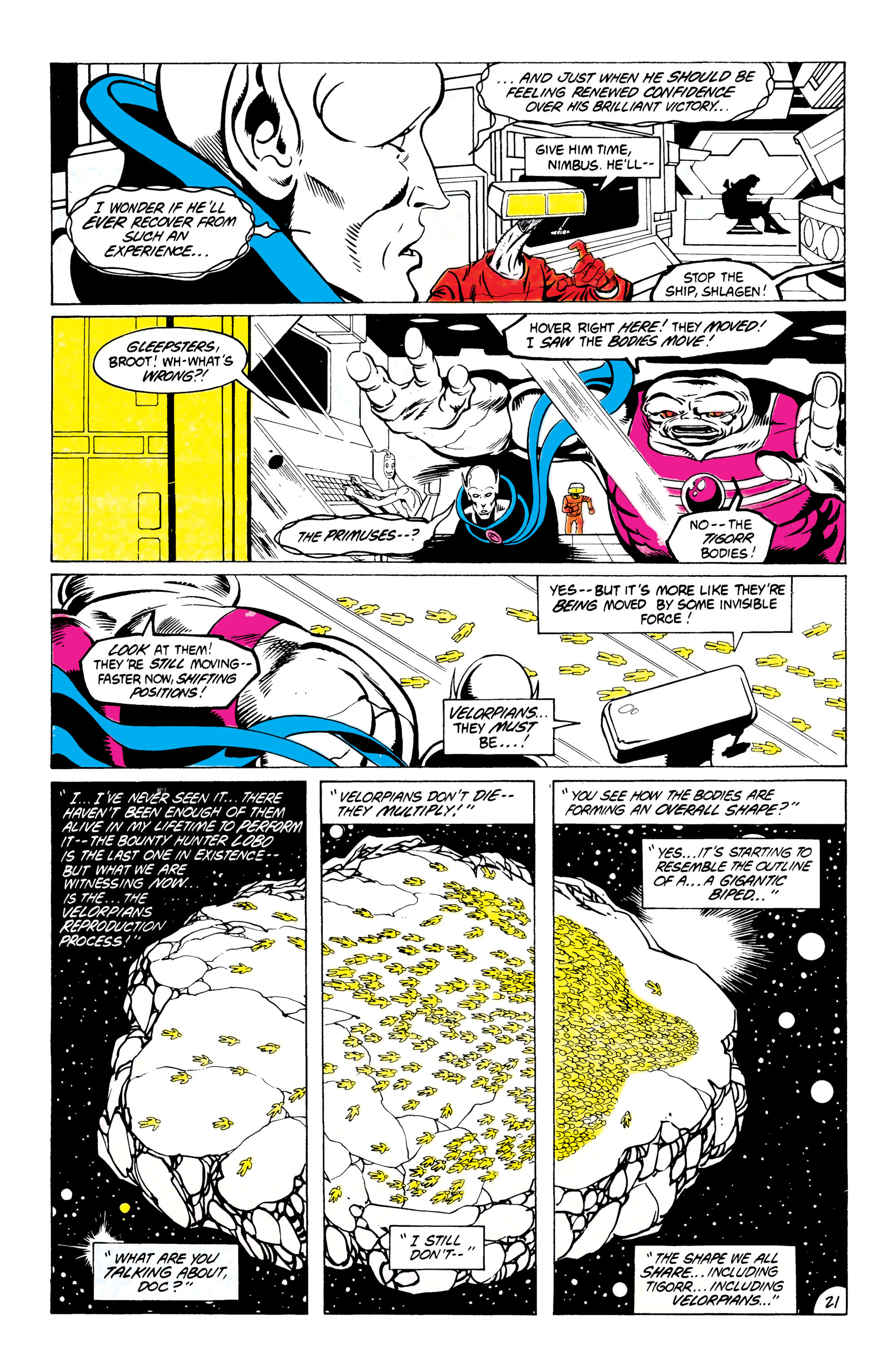 Read online The Omega Men (1983) comic -  Issue #18 - 21