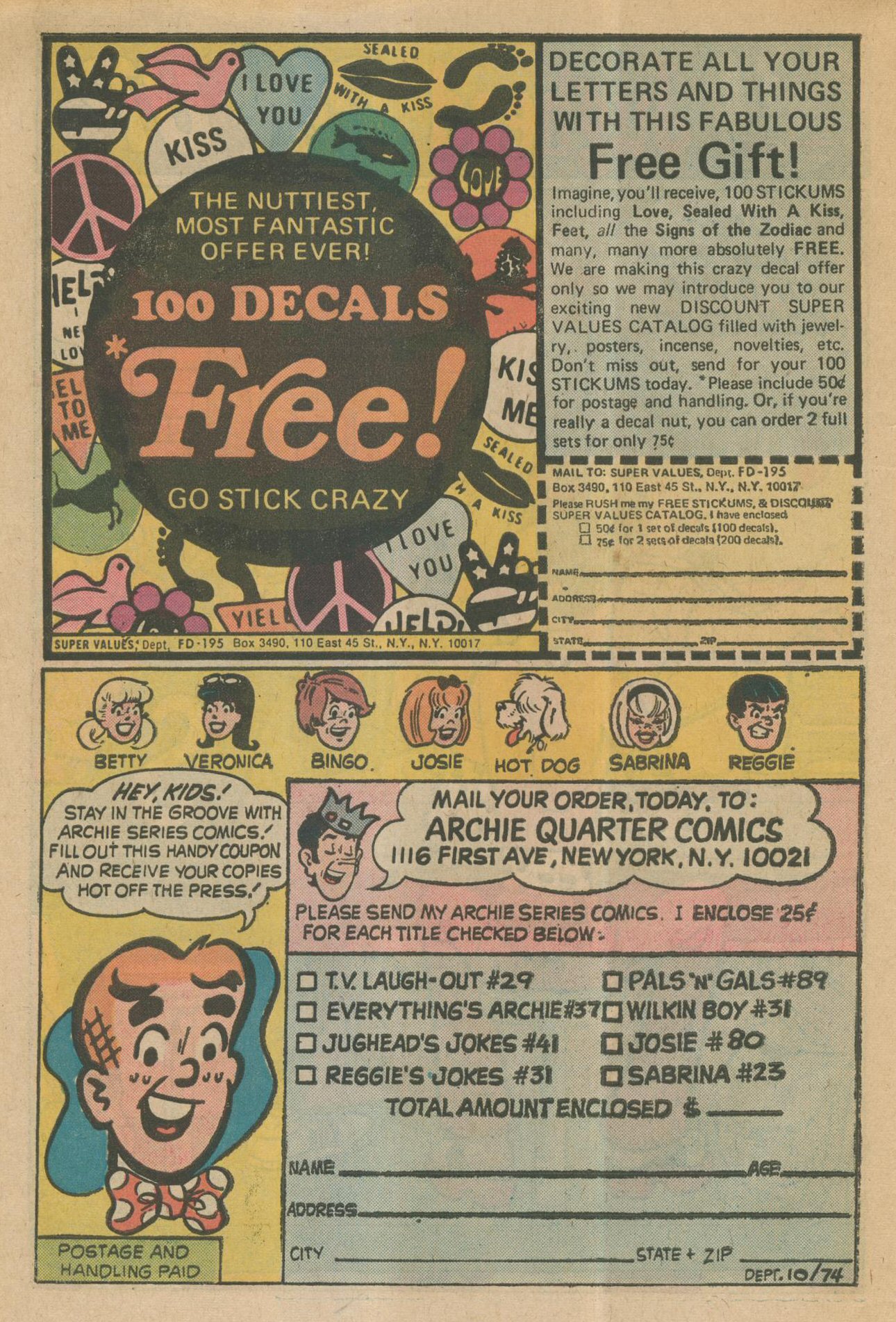 Read online Everything's Archie comic -  Issue #36 - 34