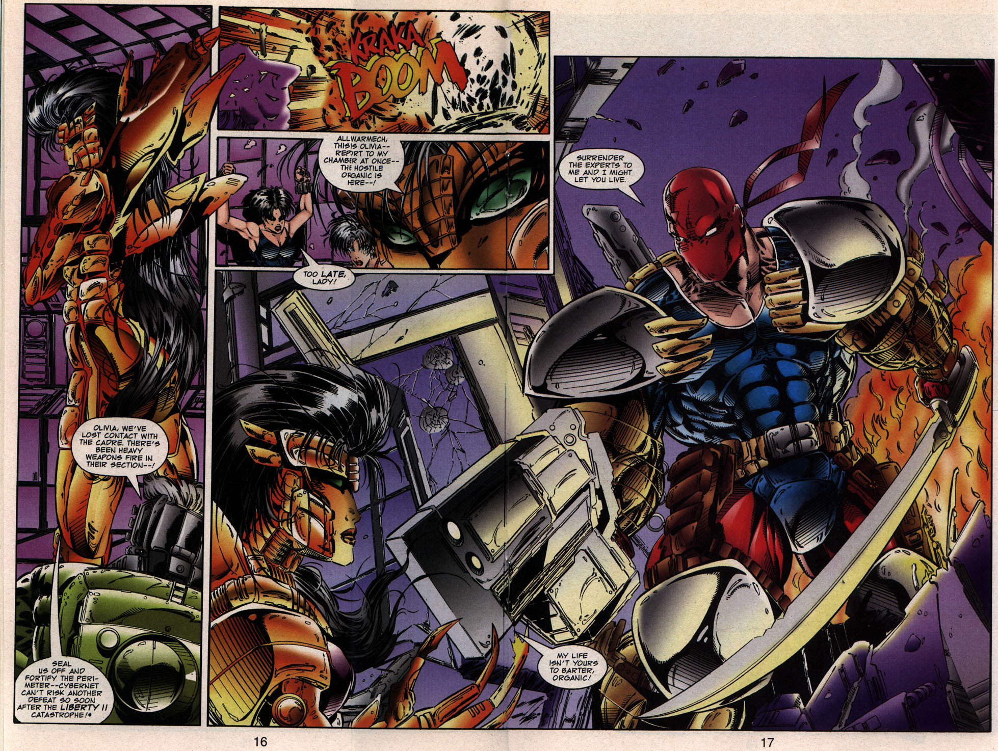 Read online Bloodstrike (1993) comic -  Issue #13 - 21