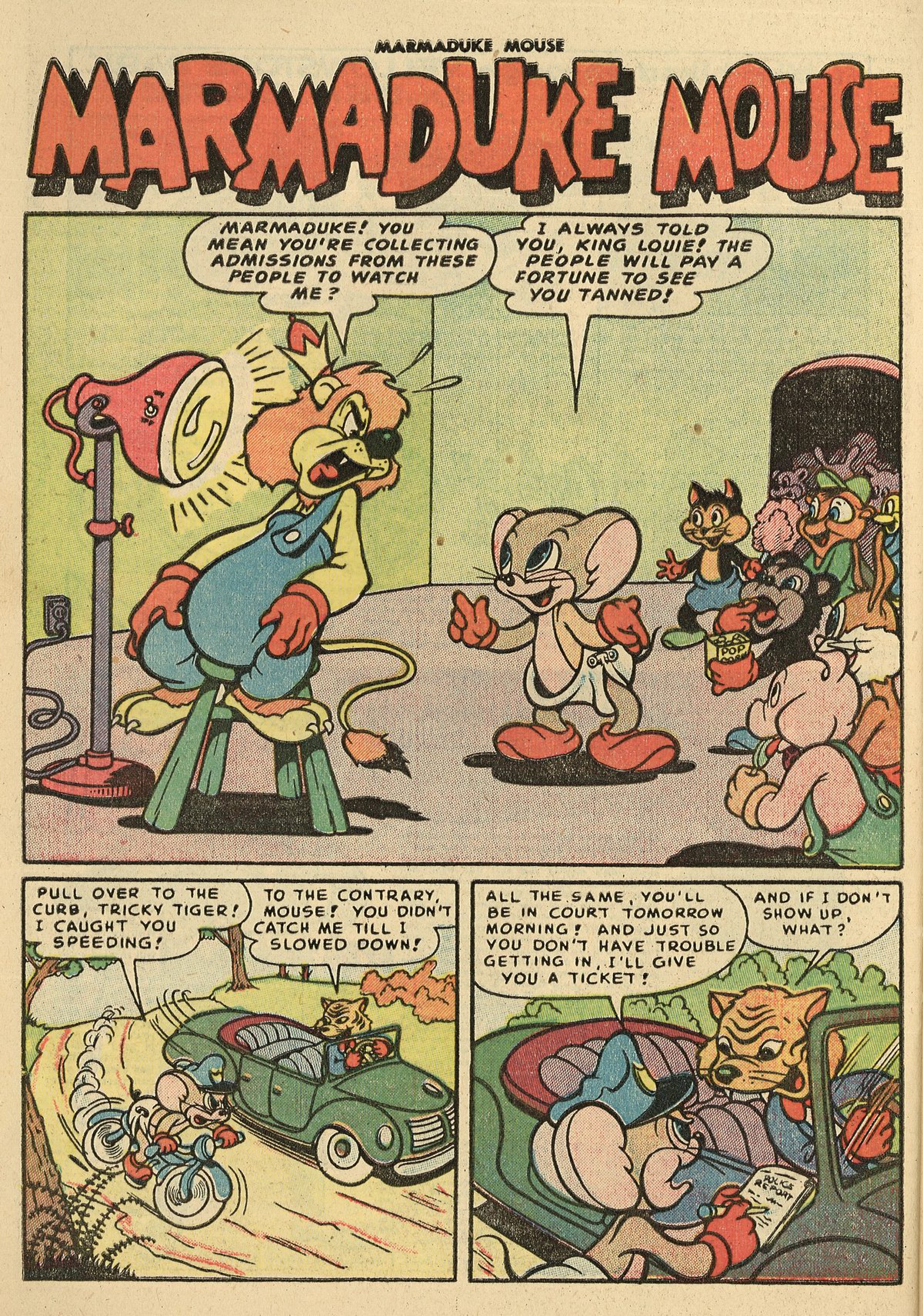 Read online Marmaduke Mouse comic -  Issue #56 - 28