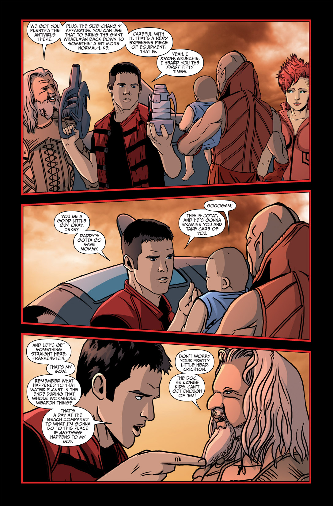 Read online Farscape: Strange Detractors comic -  Issue #3 - 22
