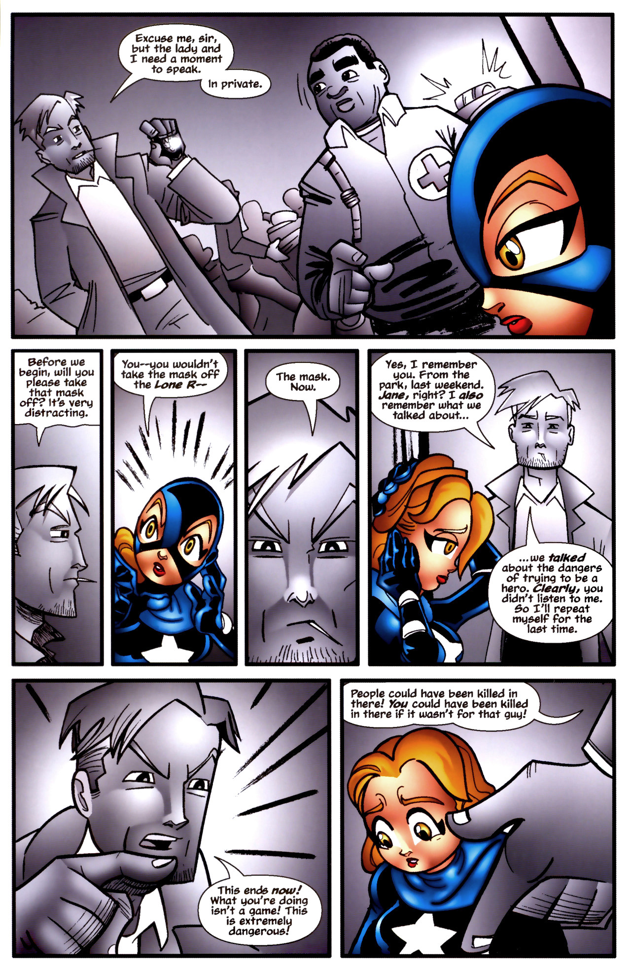 Read online Insane Jane comic -  Issue #2 - 7